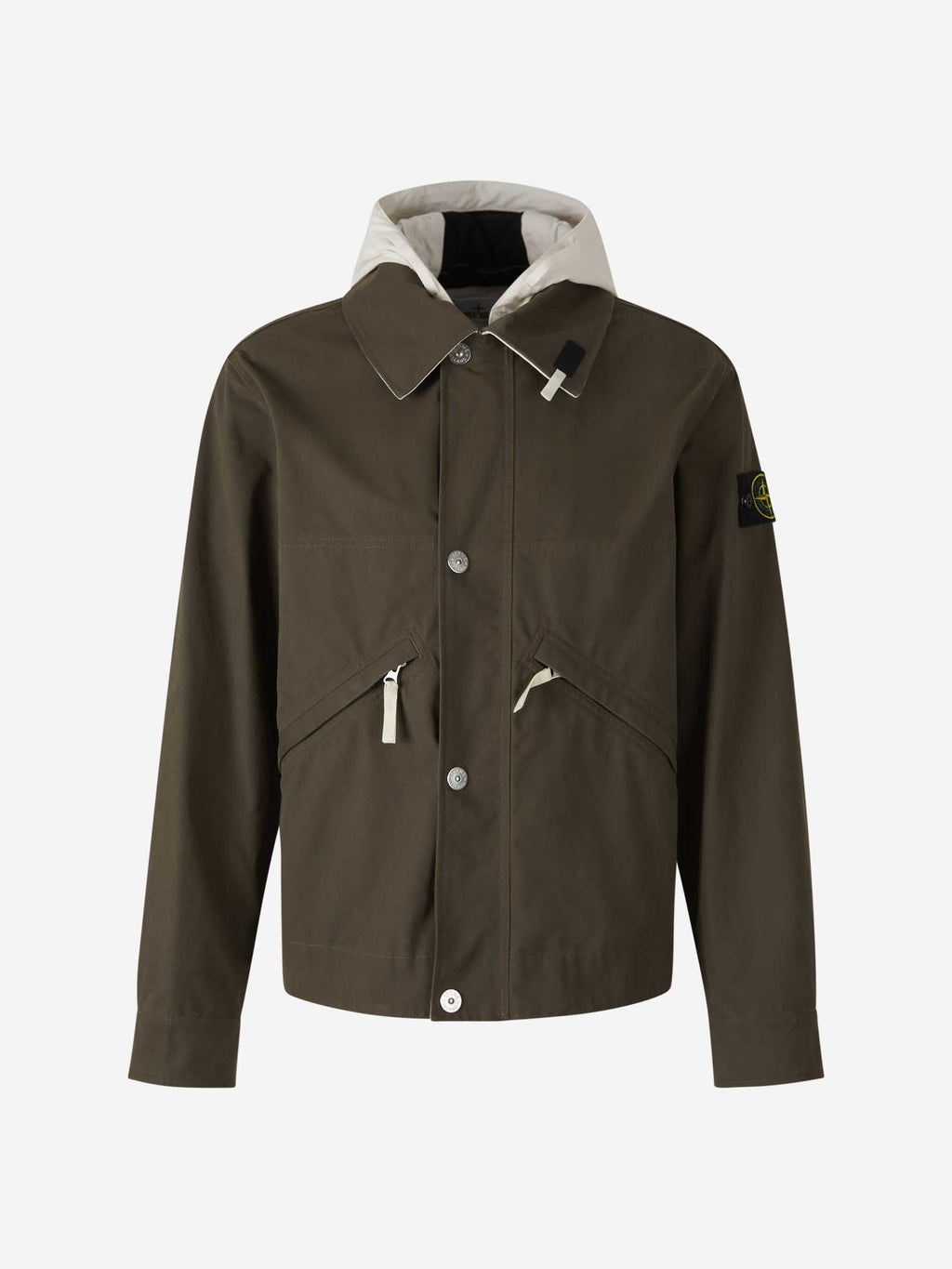 Technical Jacket With Hood Stone island – Гарантія оригінальності – боковий вид