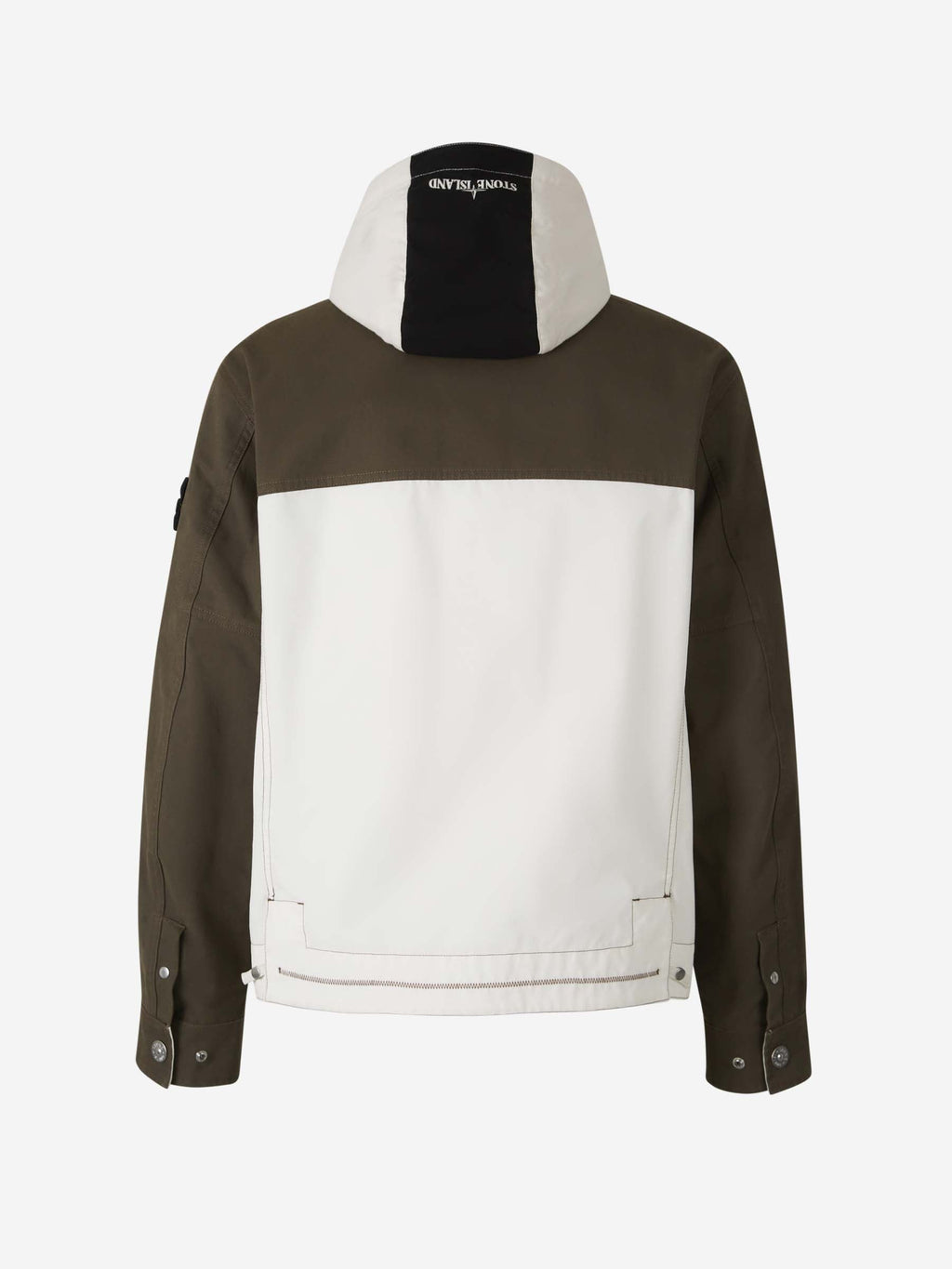 Technical Jacket With Hood Stone island – Гарантія оригінальності – вид ззаду