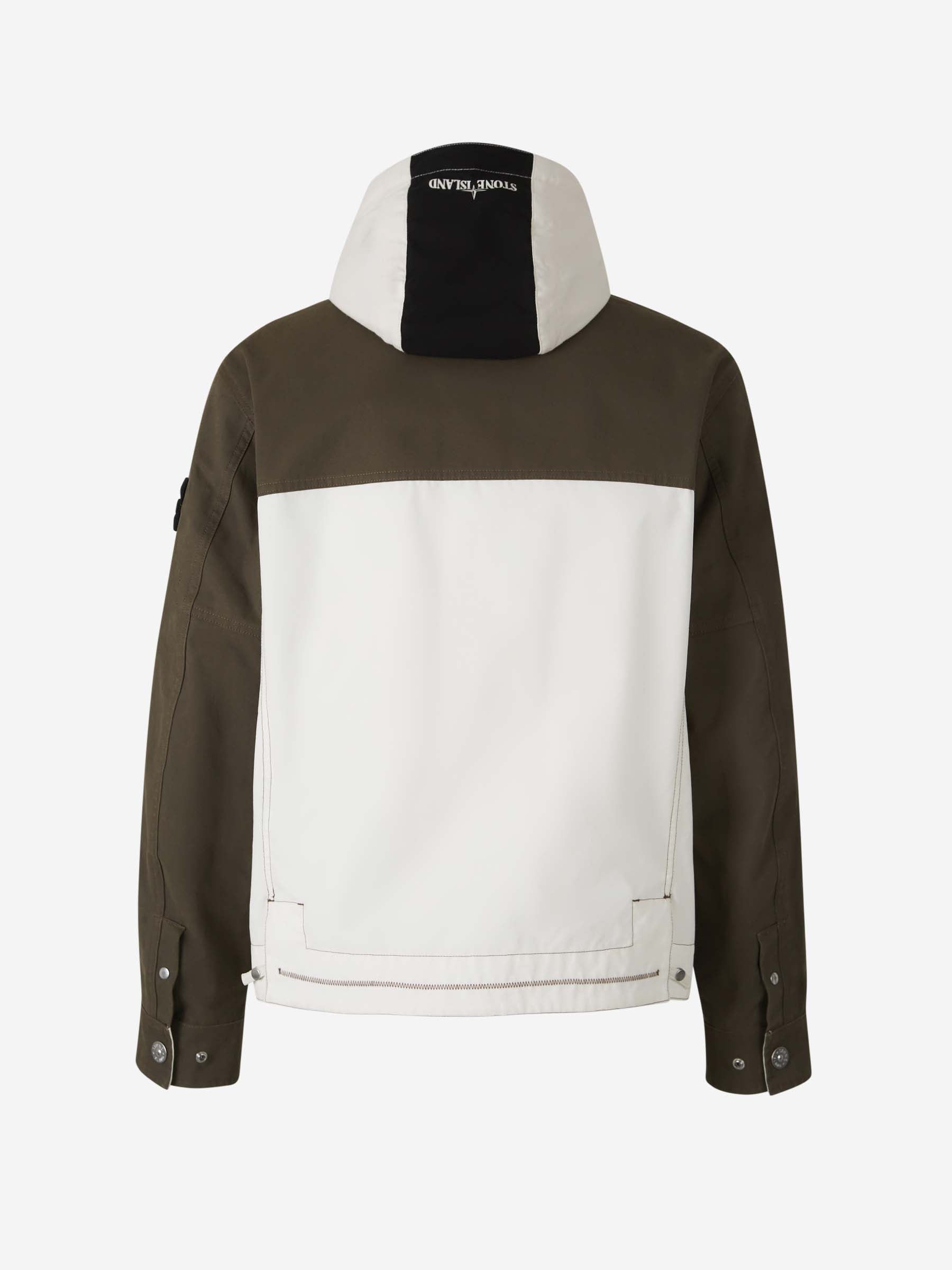Technical Jacket With Hood Stone island – Гарантія оригінальності – вид ззаду