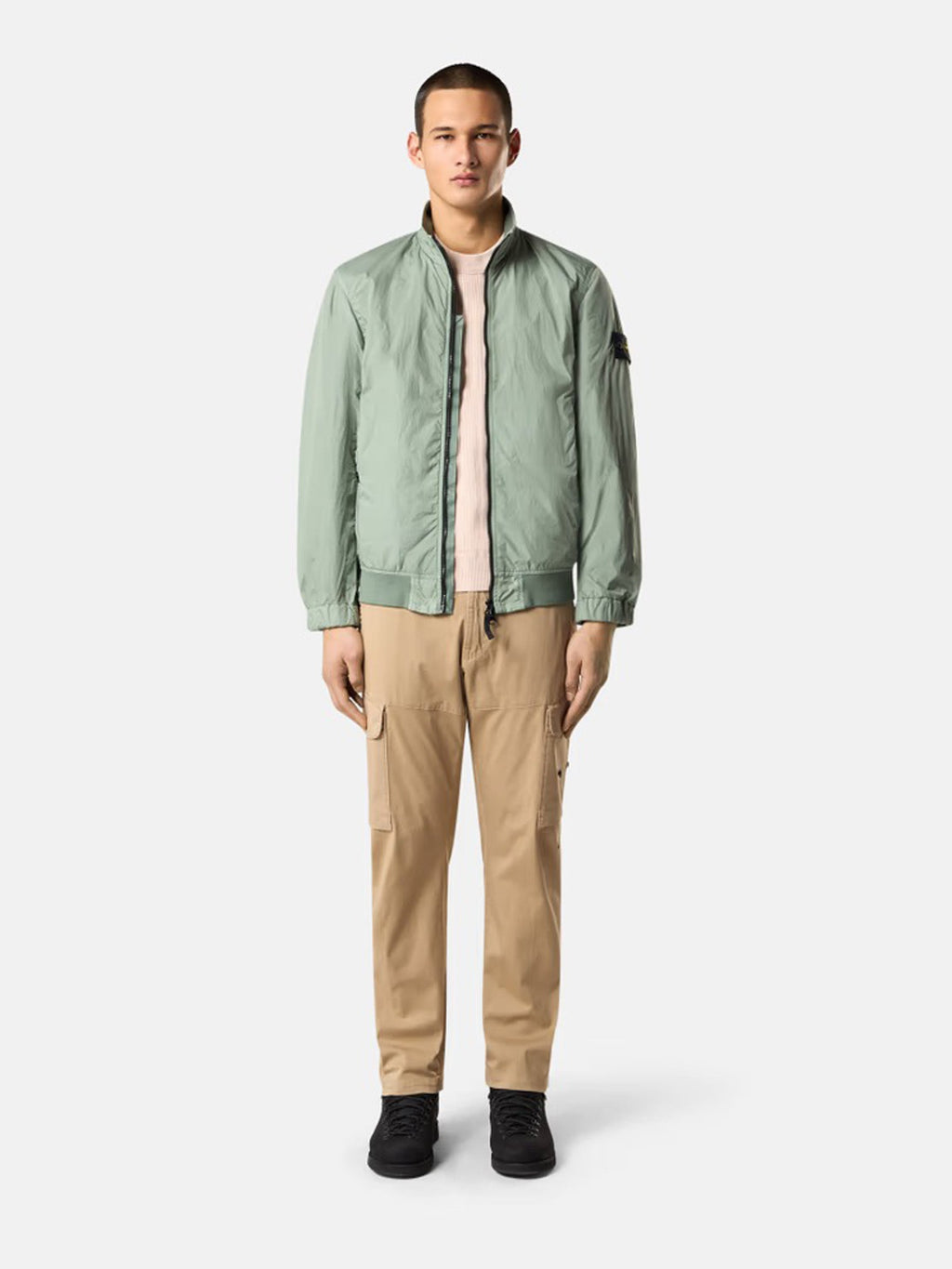 Crinkle Reps Jacket Stone island оригінал – Купити в Україні – вид ззаду