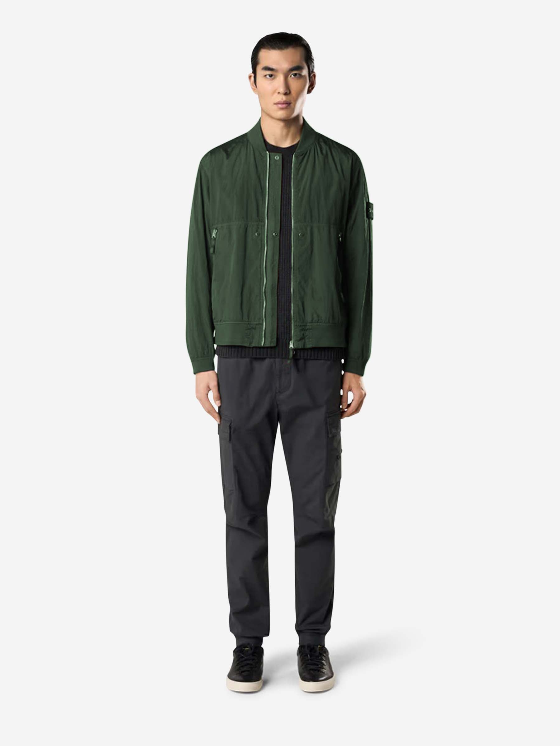 Watro Bomber Jacket Stone island оригінал – Купити в Україні – вид ззаду