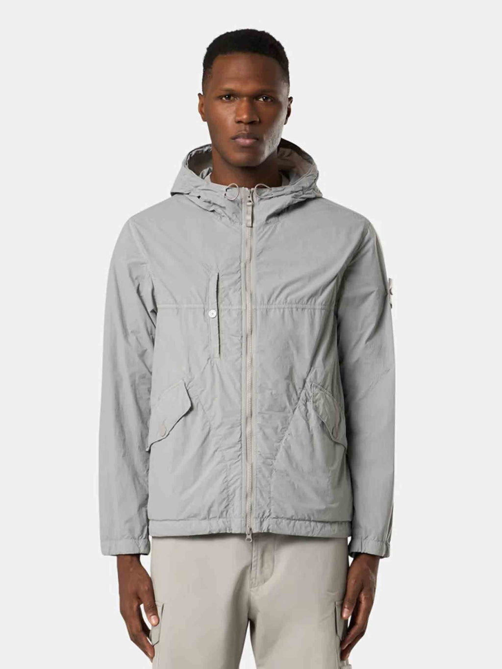 Nylon Hooded Jacket Stone island оригінал – Купити в Україні – збільшений вид
