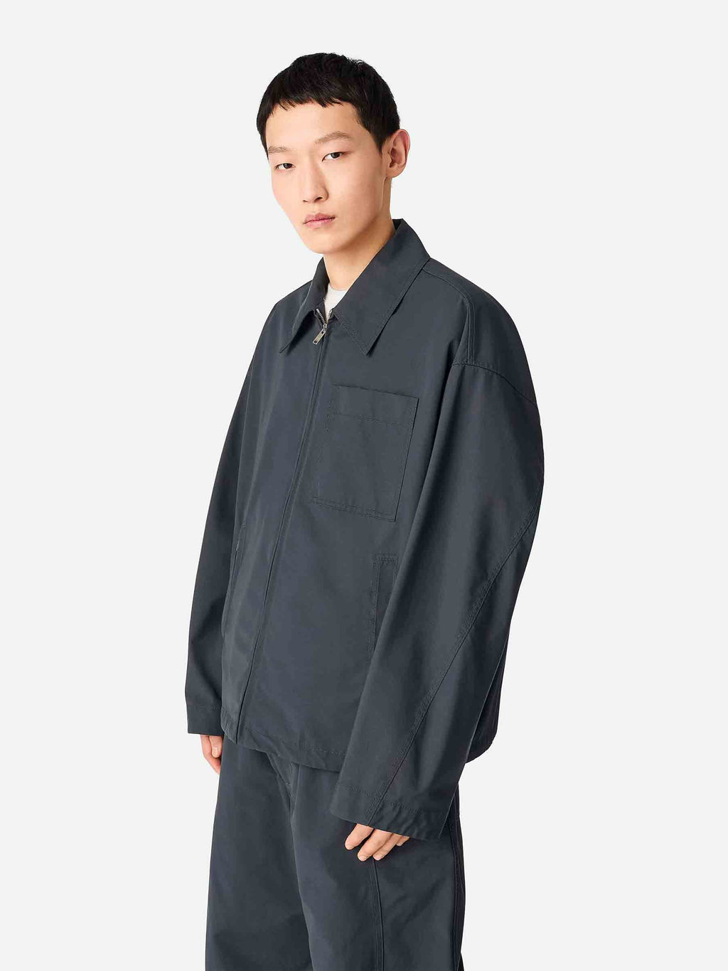 Casual Cotton Jacket Bottega veneta оригінал – Купити в Україні – вид ззаду