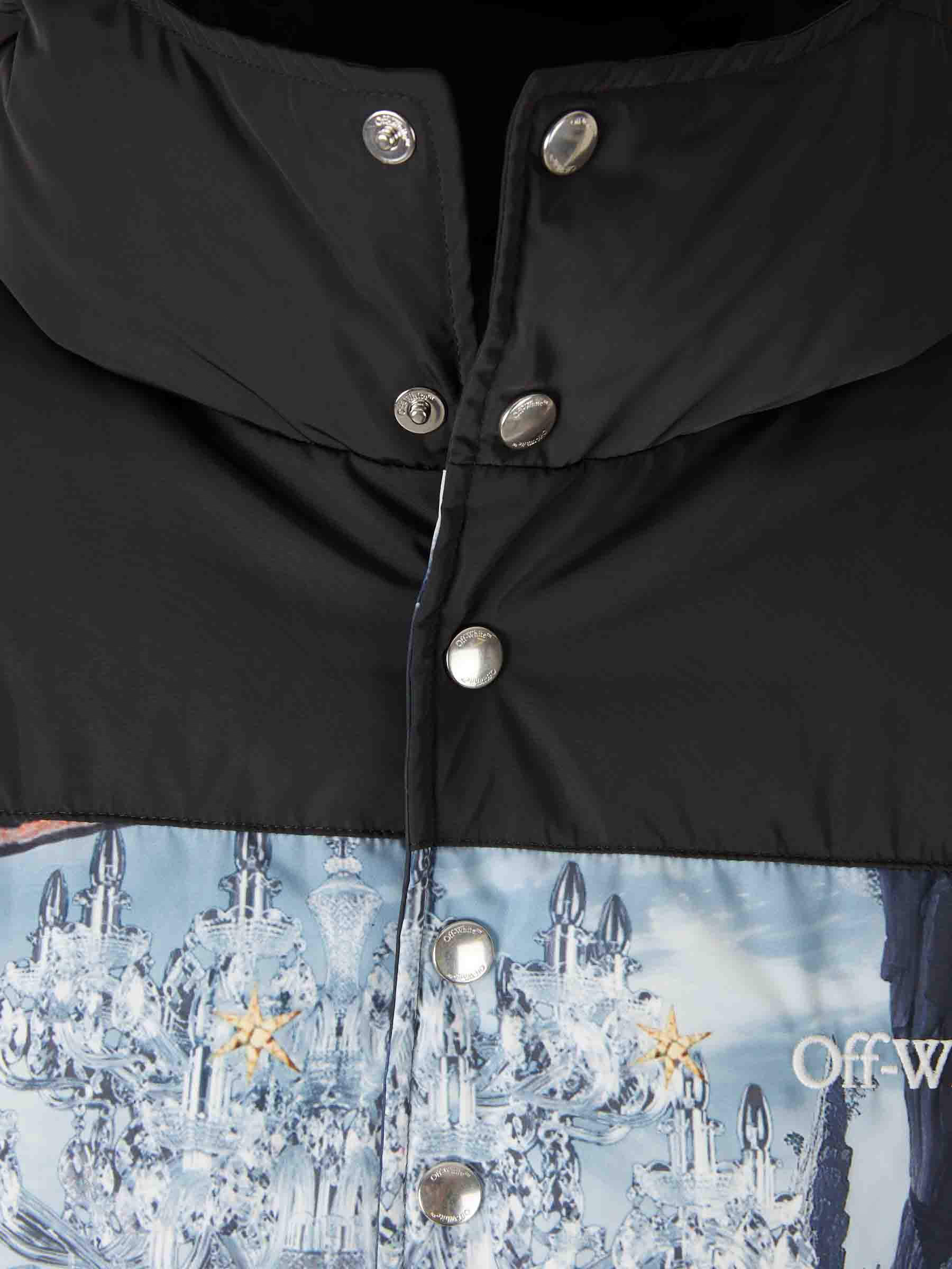Short Printed Puffer Off-white оригінал – Купити в Україні – детальний вид