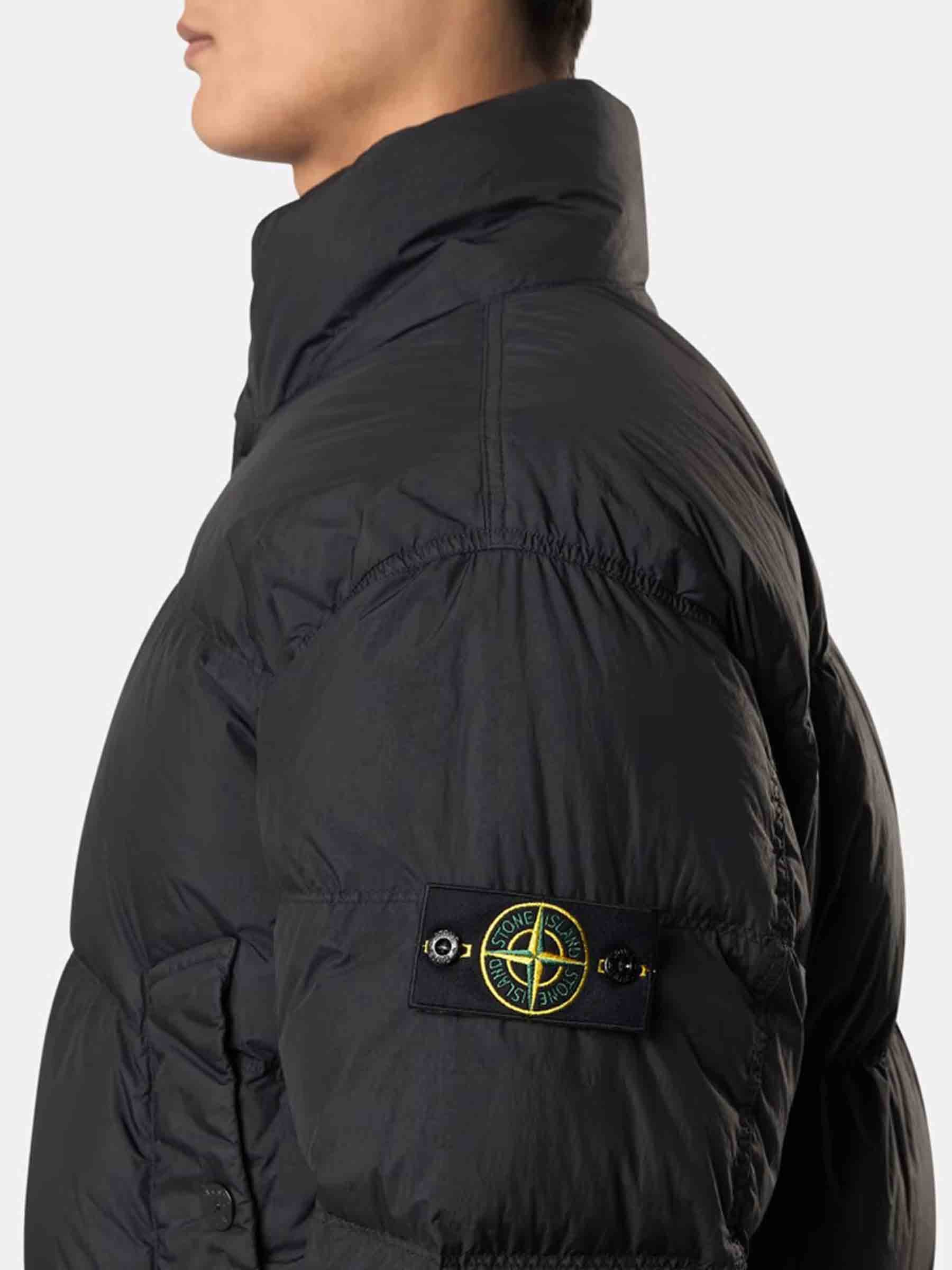 Crinkle Reps Down Jacket Stone island – Гарантія оригінальності – детальний вид