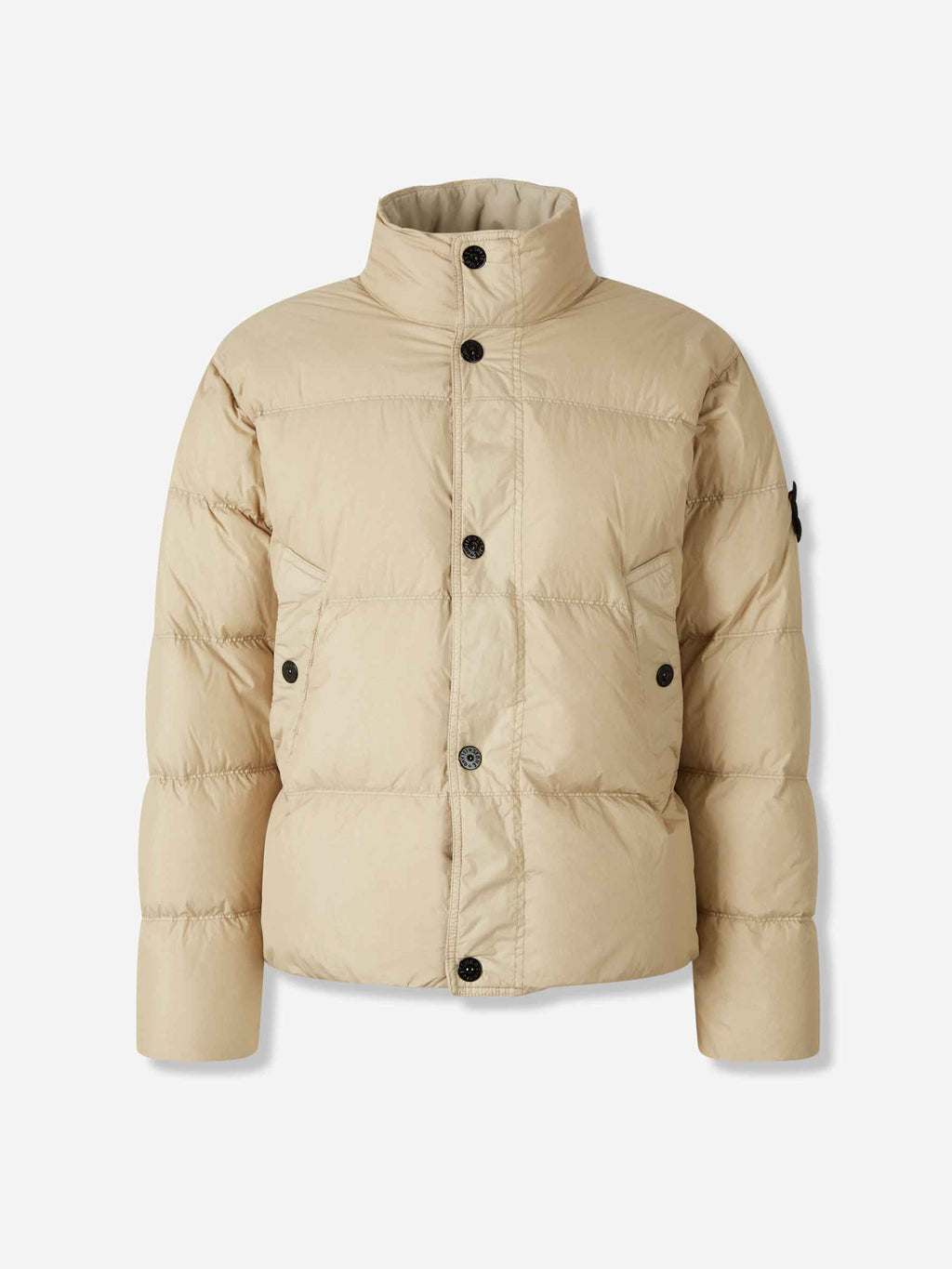 Crinkle Reps Down Jacket Stone island – Гарантія оригінальності – боковий вид