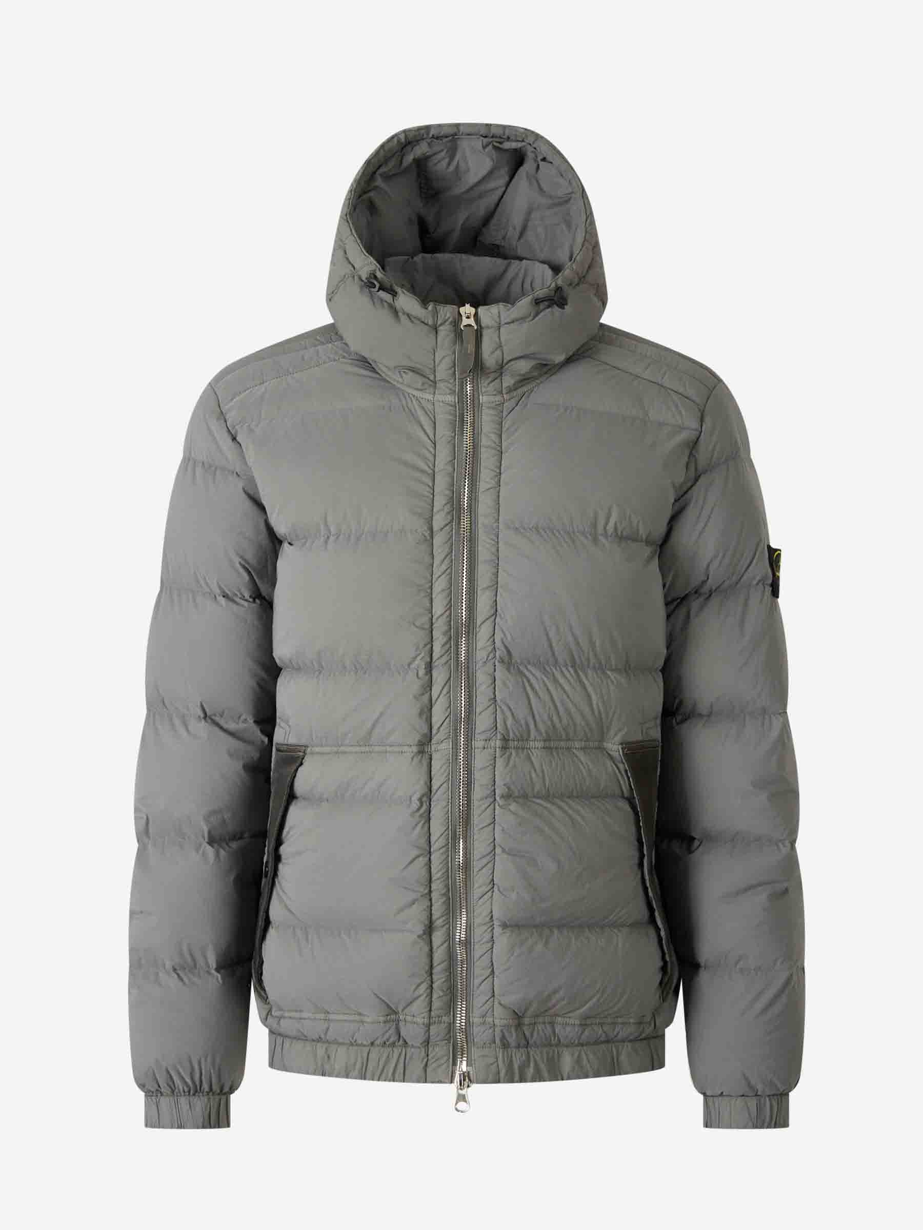 Technical Short Down Jacket Stone island оригінал – Купити в Україні – боковий вид