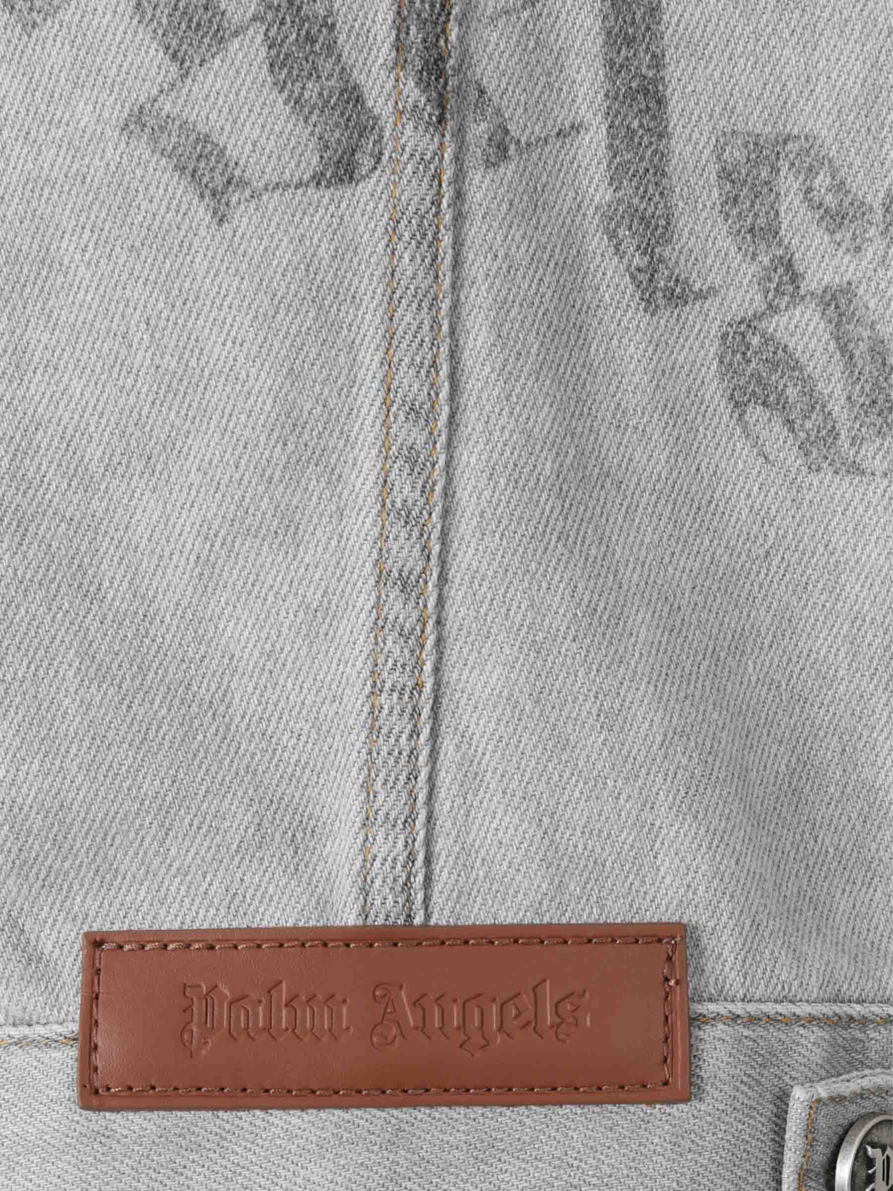 Chaqueta Denim Capucha Palm angels оригінал – Купити в Україні – детальний вид