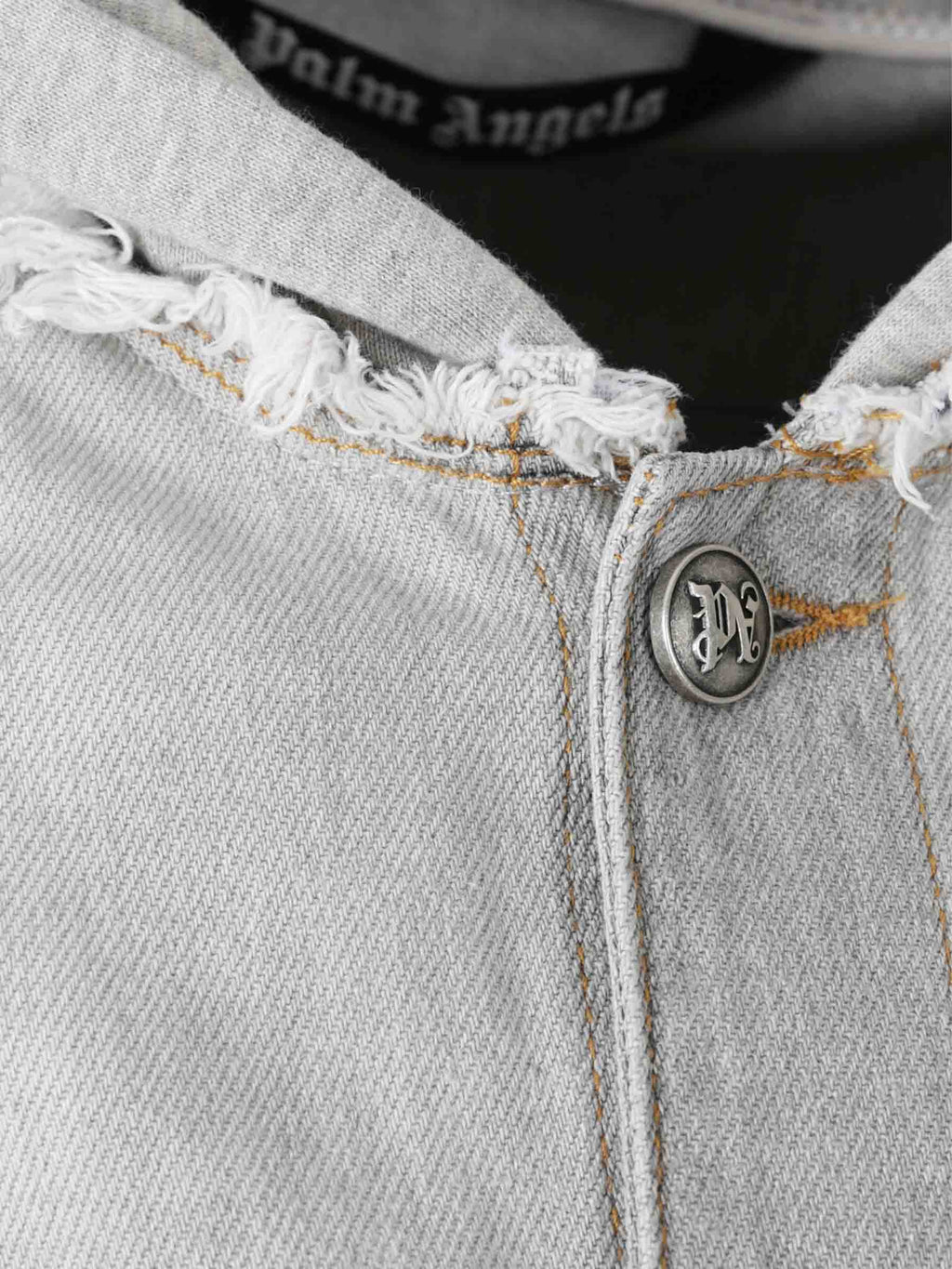 Chaqueta Denim Capucha Palm angels оригінал – Купити в Україні – збільшений вид