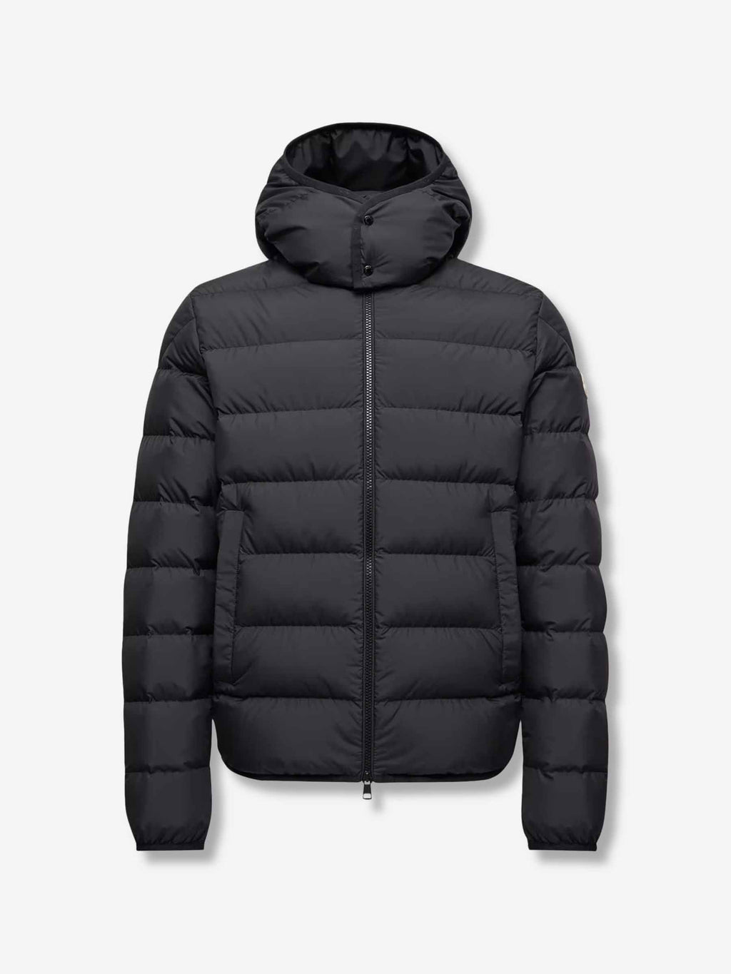 Оригінальна Short Down Jacket With Hood Montbrocq Moncler – боковий вид