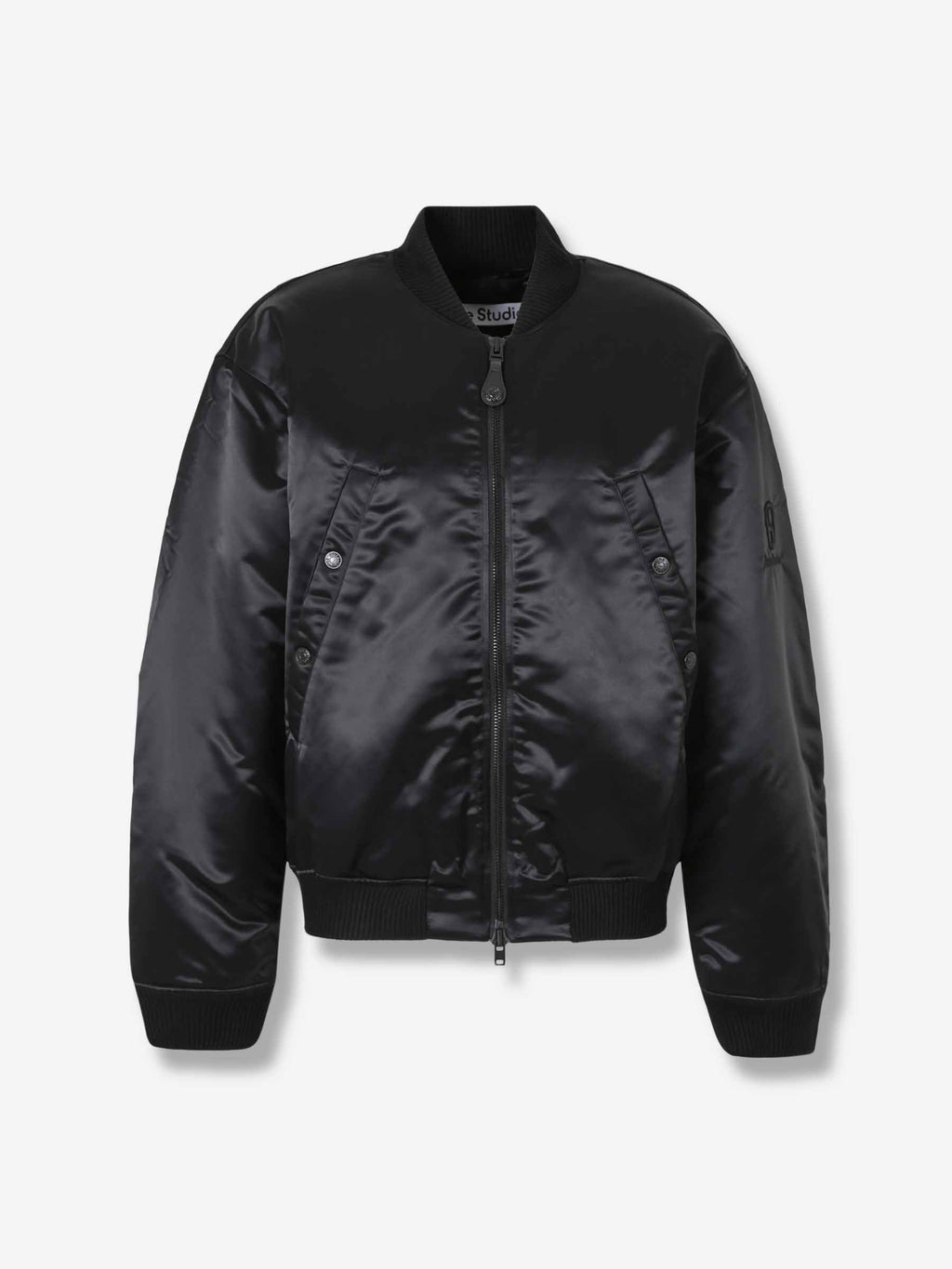 Chaqueta Bomber Logogram Acne studios оригінал – Купити в Україні – боковий вид