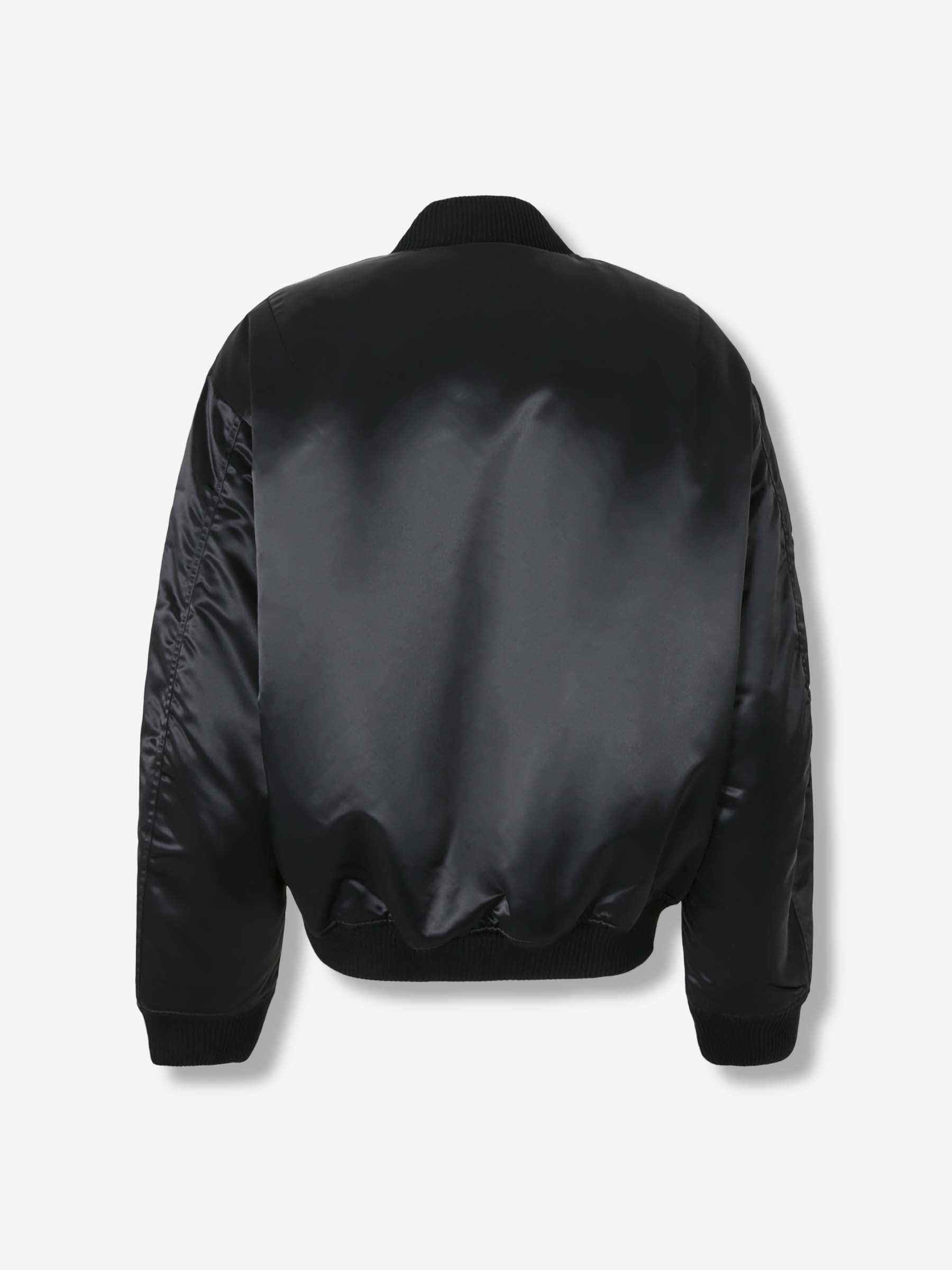 Chaqueta Bomber Logogram Acne studios оригінал – Купити в Україні – вид ззаду