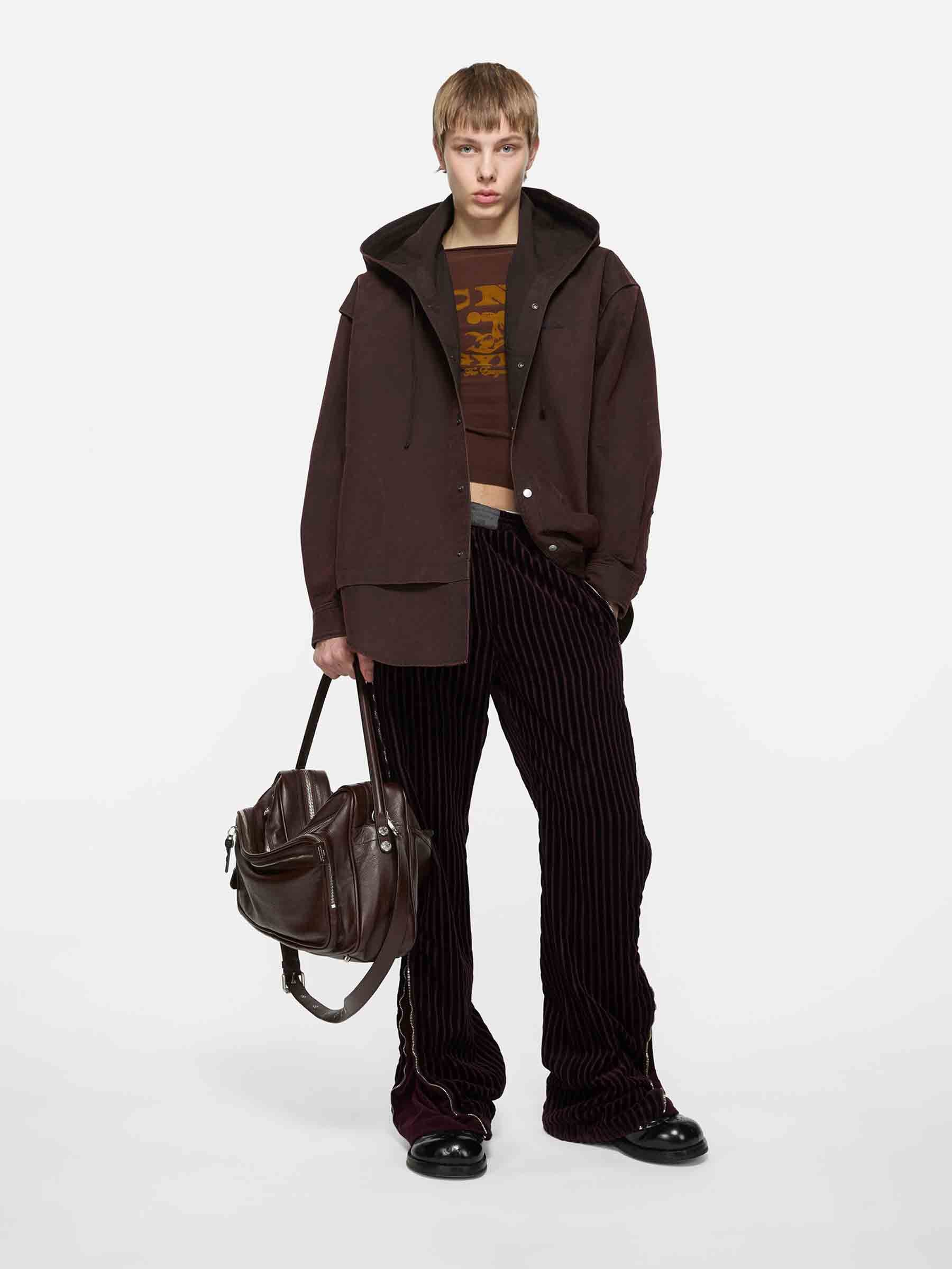 Hooded Parka Layers Acne studios – Гарантія оригінальності – вид ззаду