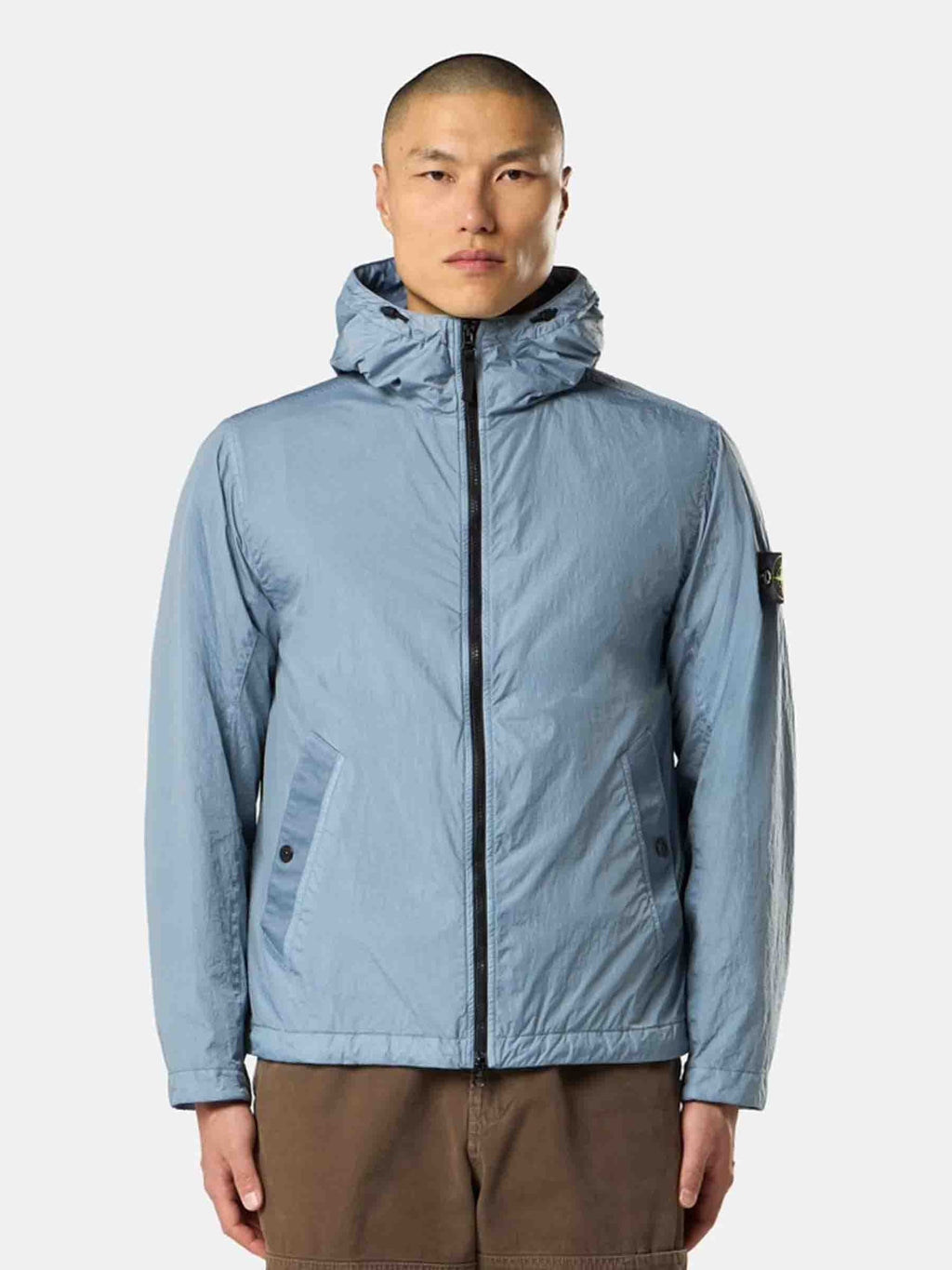 Technical Jacket With Hood Stone island – Гарантія оригінальності – вид ззаду