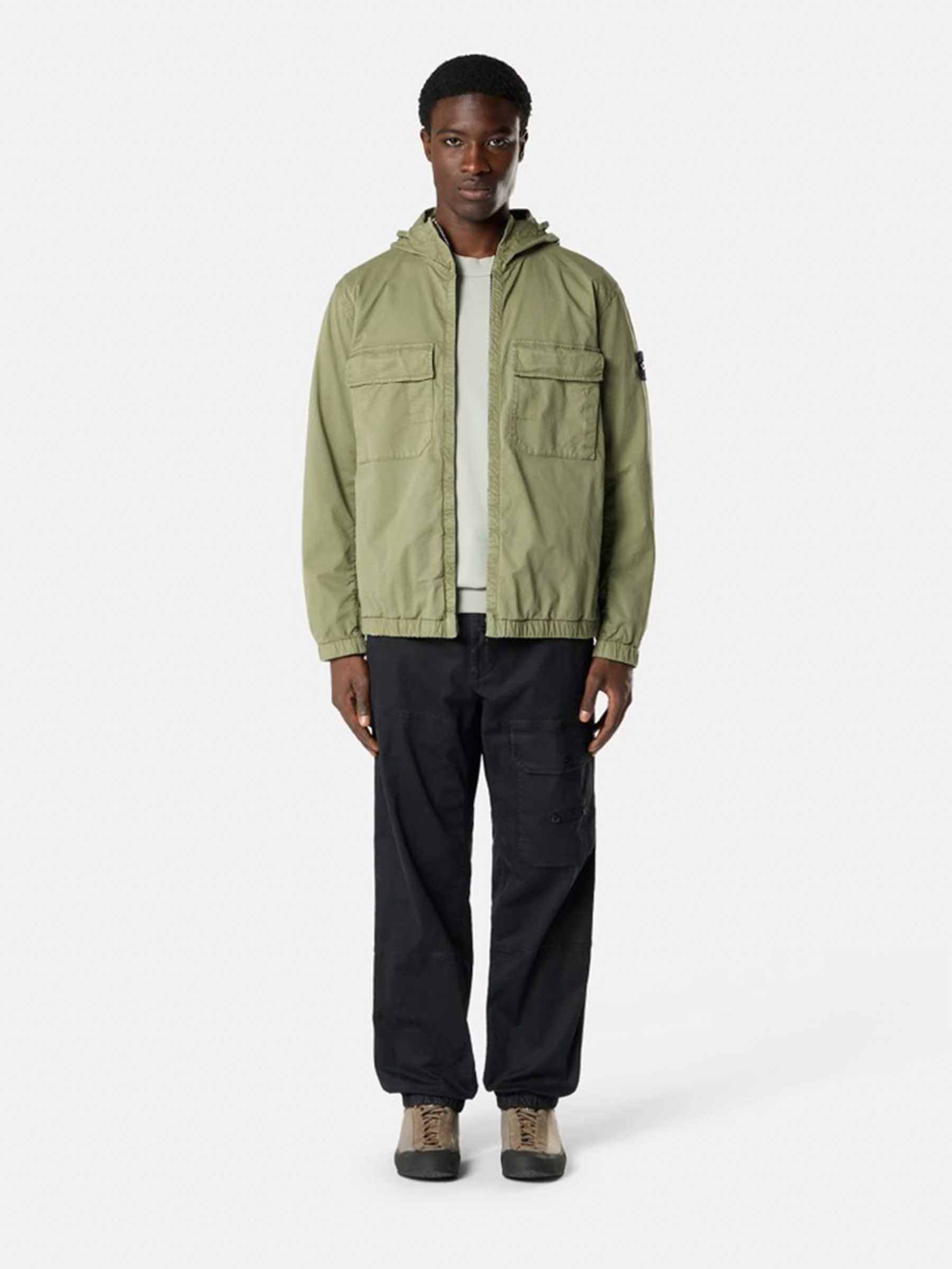 Technical Jackets With Hood Stone island оригінал – Купити в Україні – вид ззаду