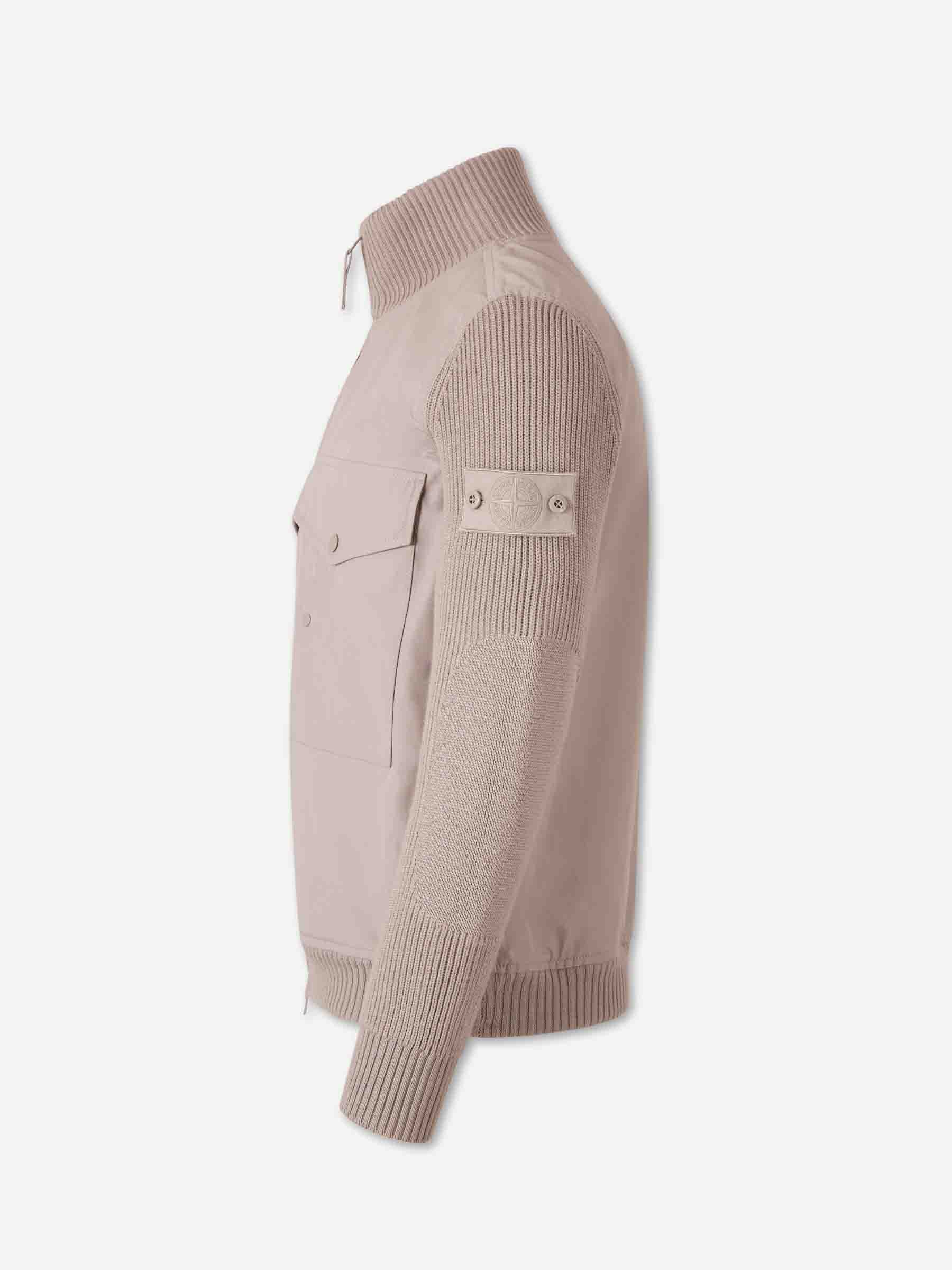 Technical Knit Jackets Stone island оригінал – Купити в Україні – вид ззаду