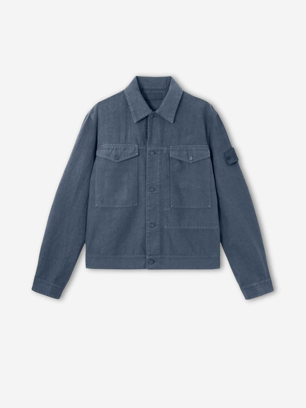 Casual Linen Jackets Stone island оригінал – Купити в Україні – боковий вид