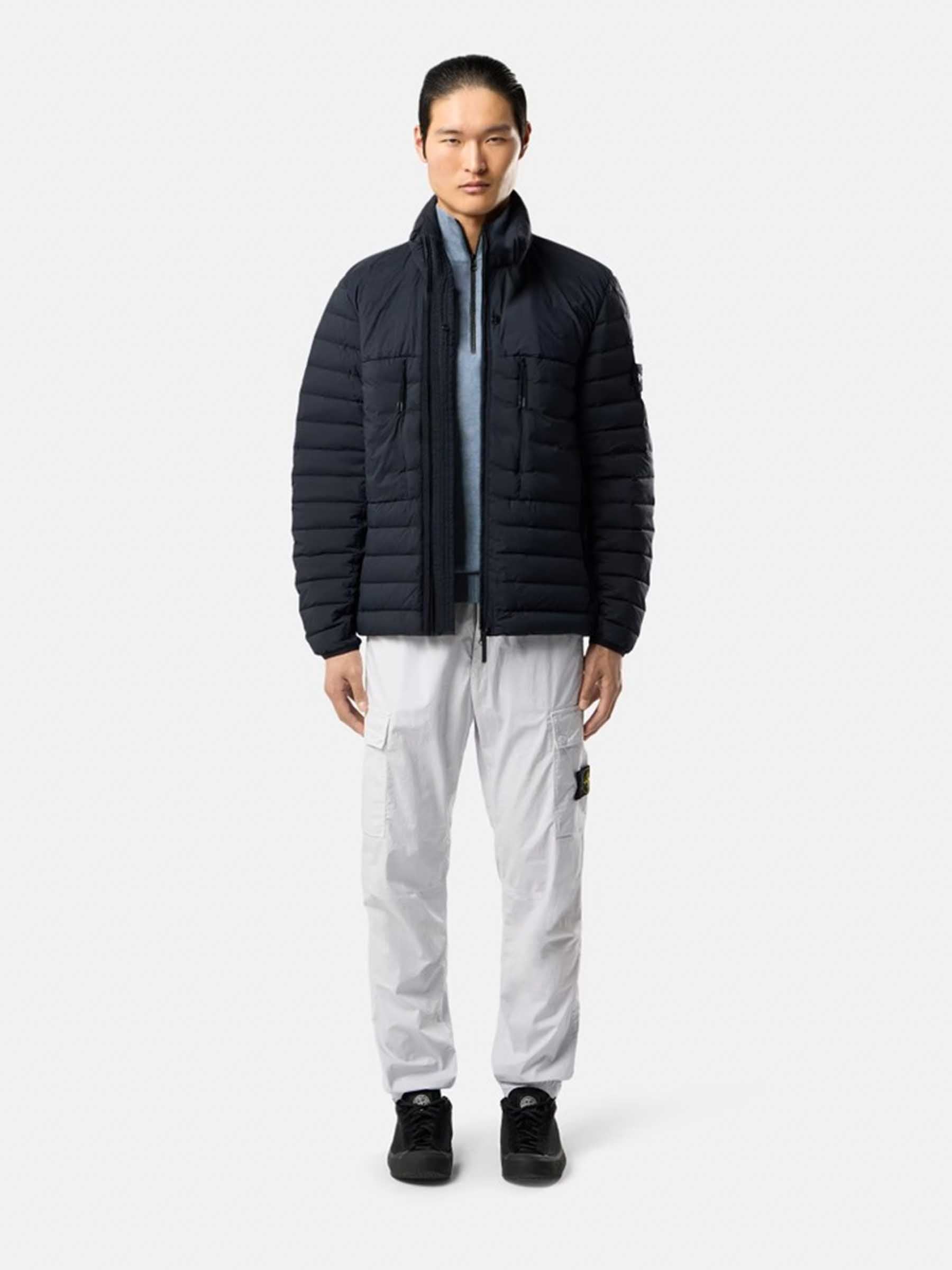 Seamless Short Down Jacket Stone island – Гарантія оригінальності – вид ззаду