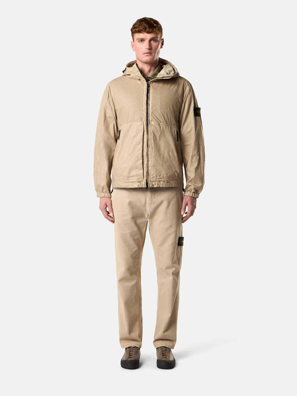 Оригінальна Panama Hooded Jacket Stone island – вид ззаду