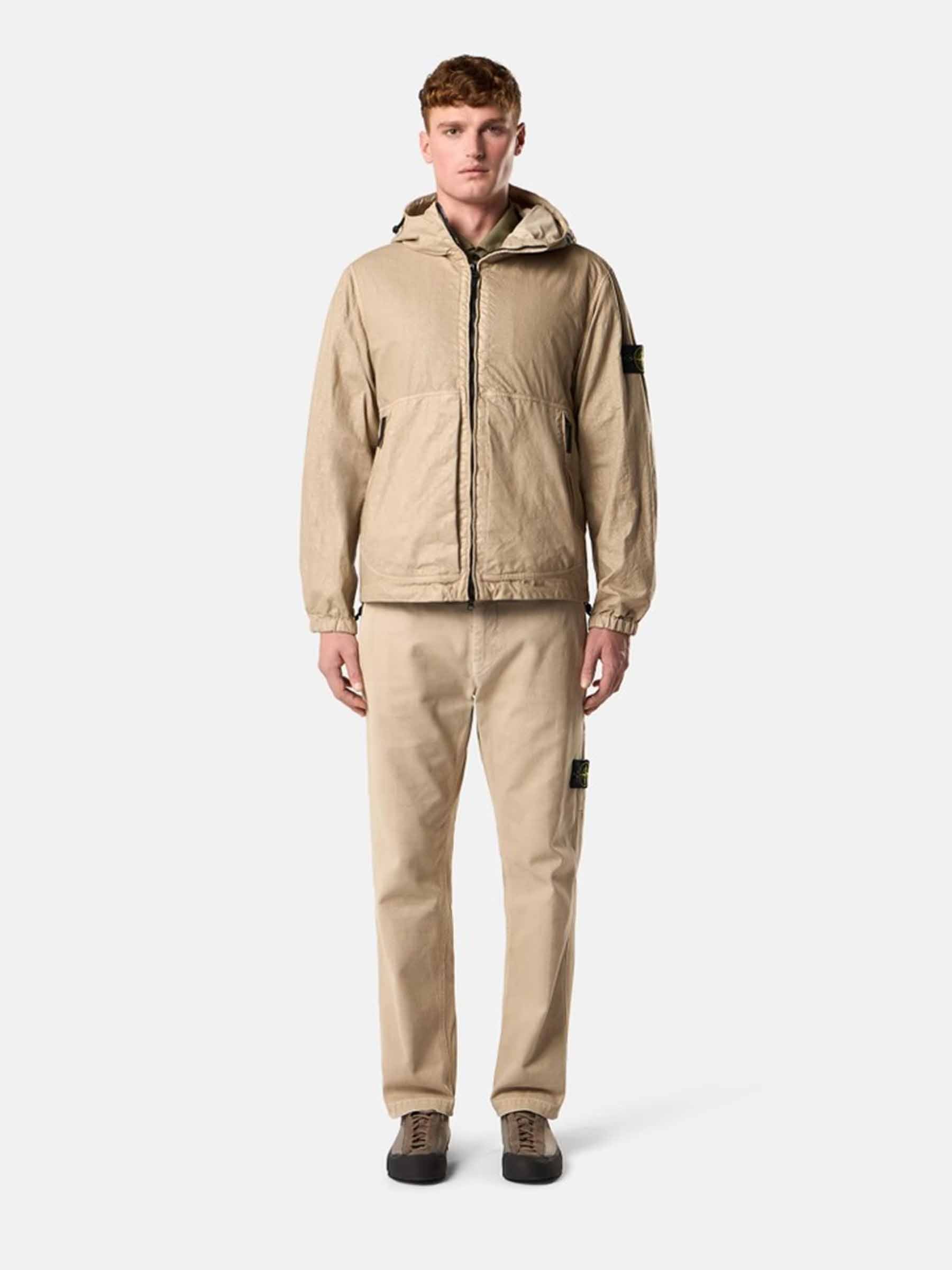 Оригінальна Panama Hooded Jacket Stone island – вид ззаду