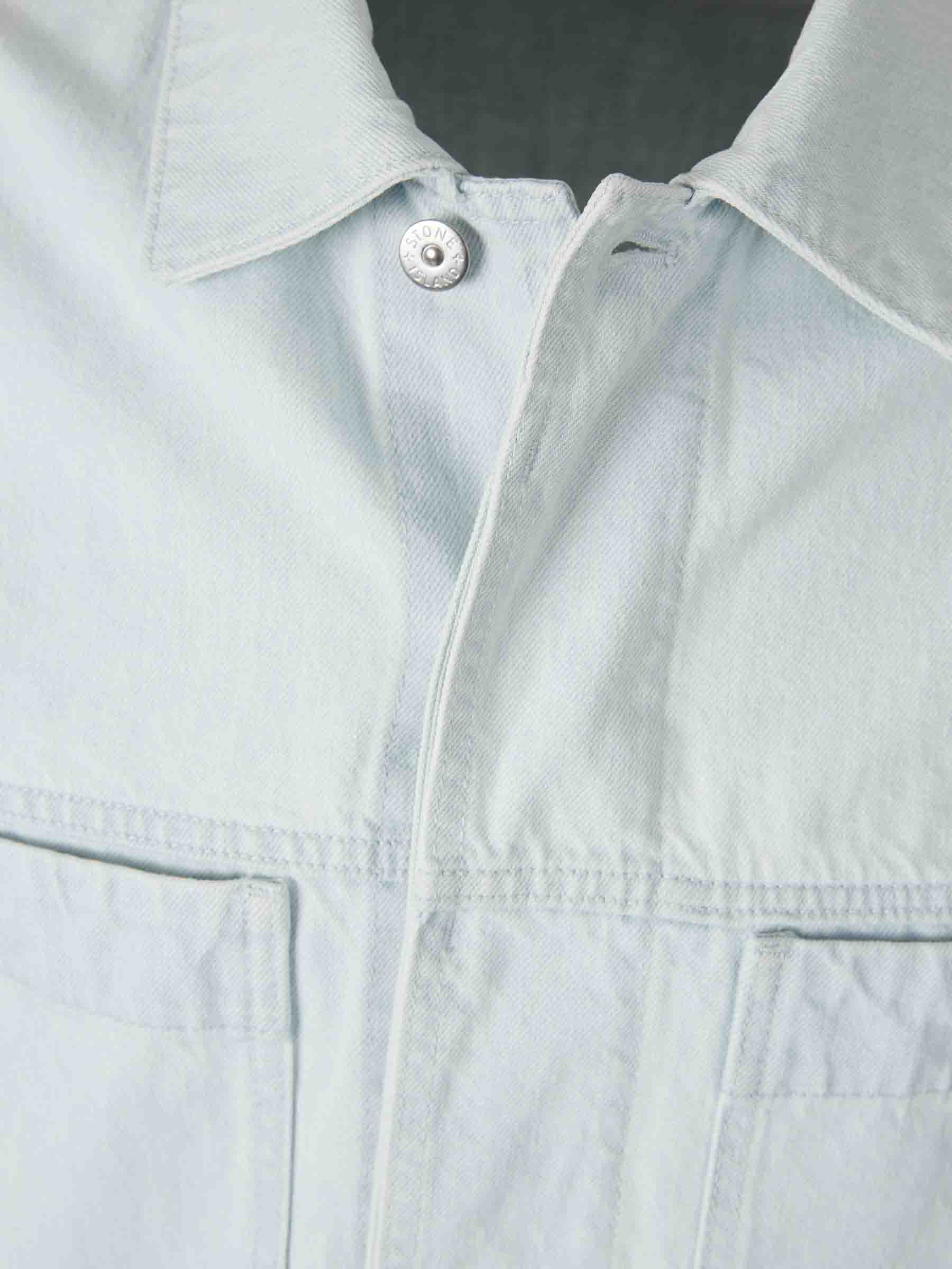 Cotton Denim Jacket Stone island оригінал – Купити в Україні – детальний вид