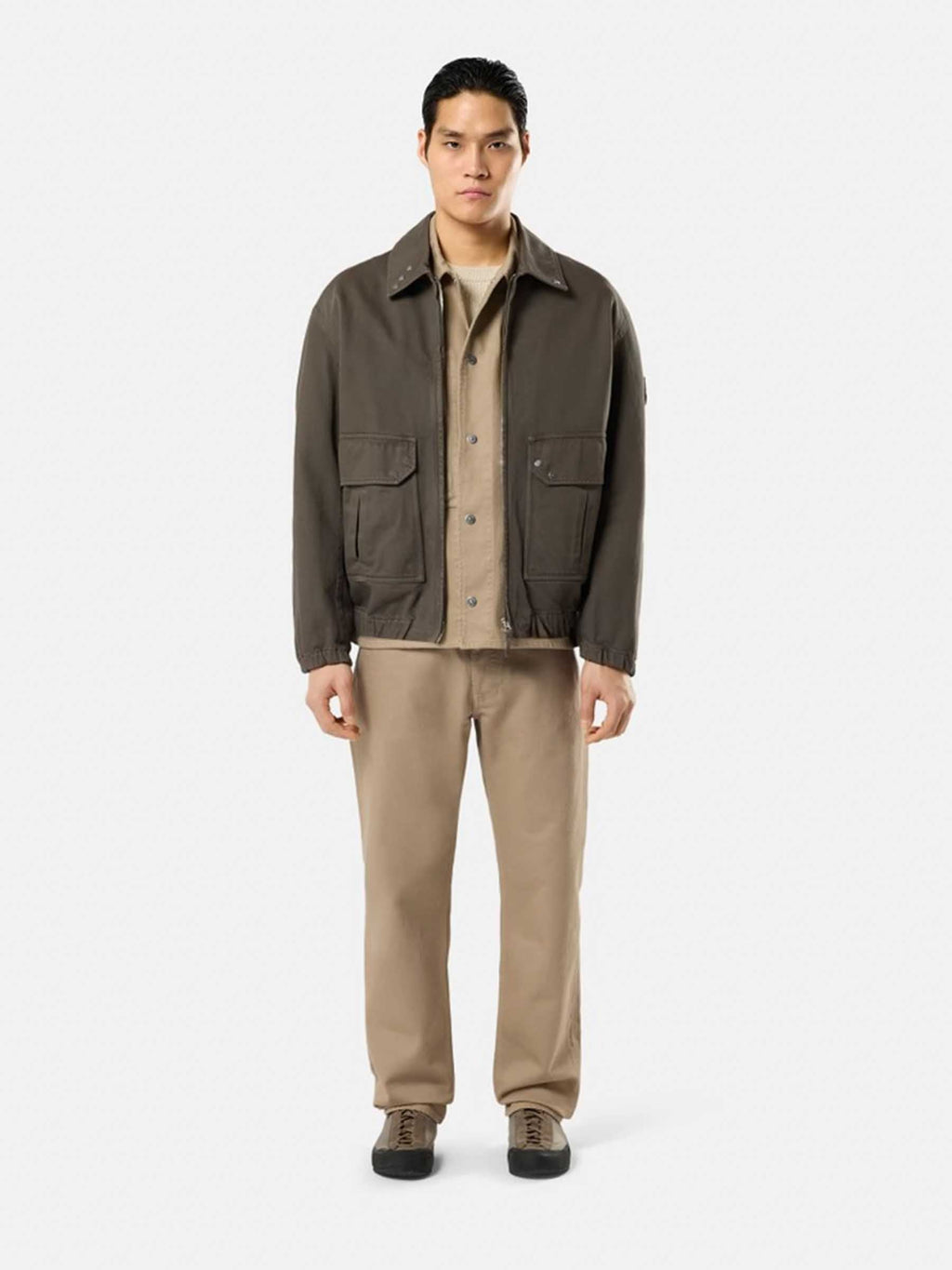 Оригінальна Casual Cotton Jacket Stone island – вид ззаду