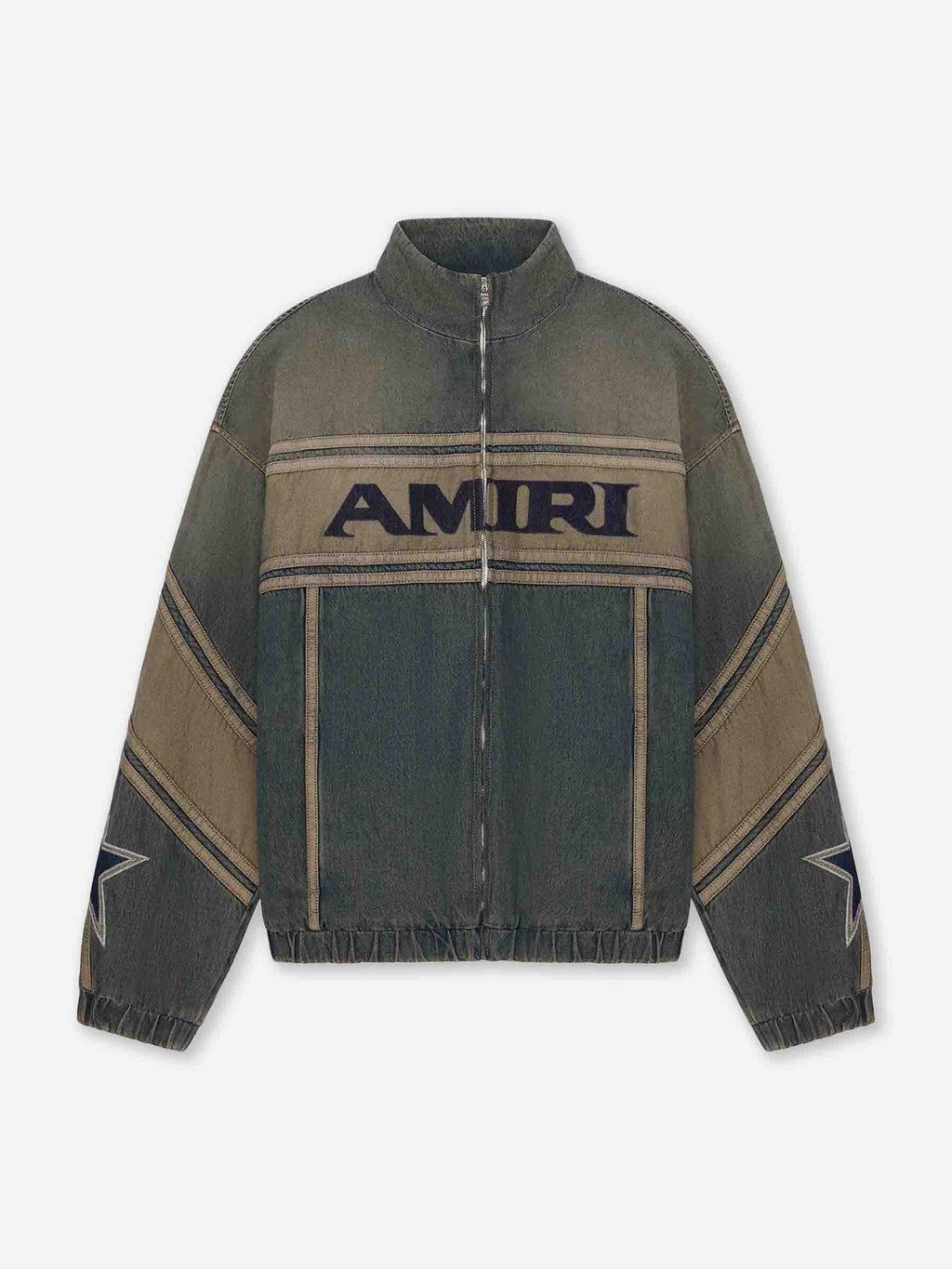 Denim Track Jacket Amiri оригінал – Купити в Україні – боковий вид