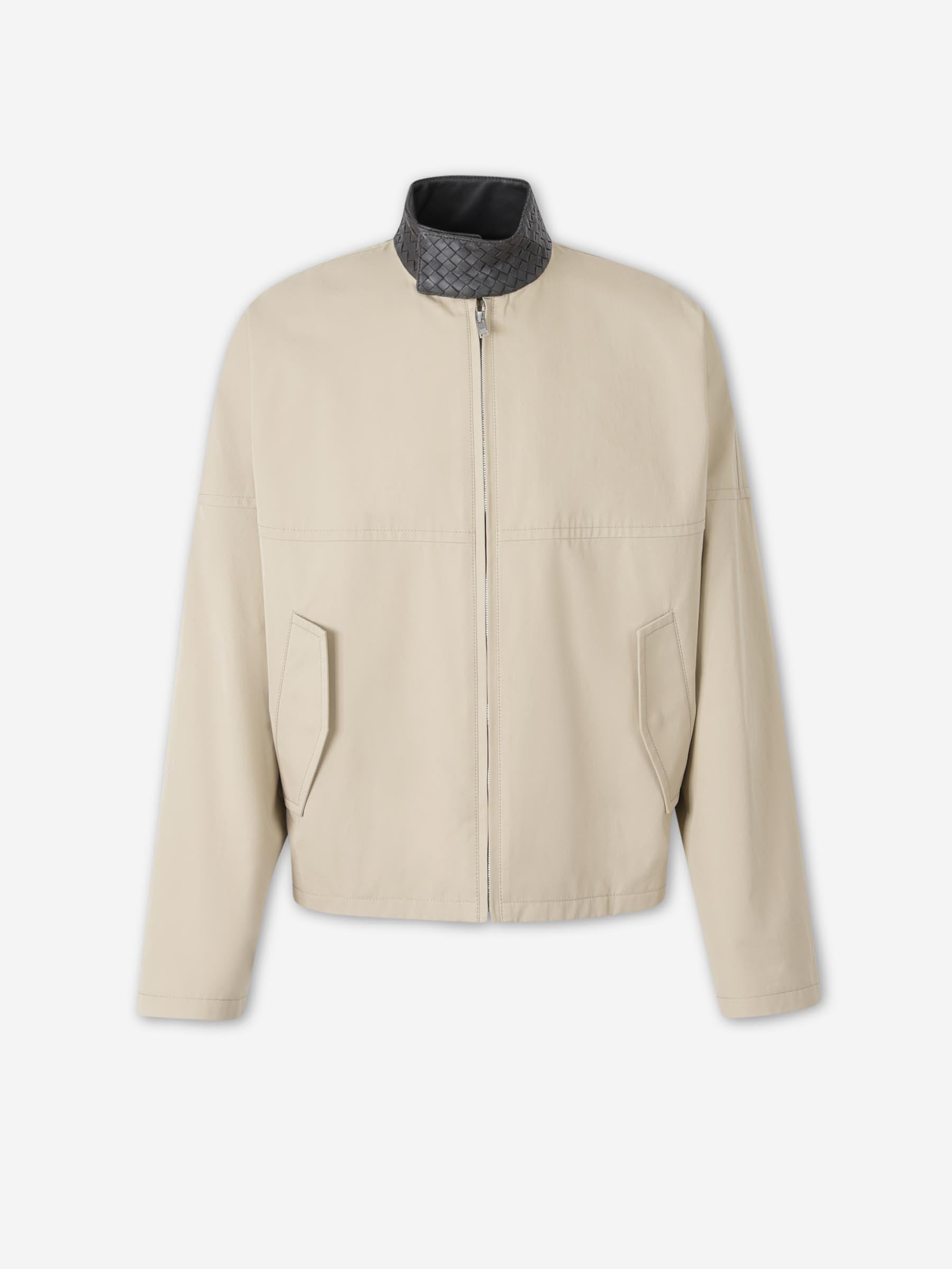 Casual Cotton Jacket Bottega veneta оригінал – Купити в Україні – боковий вид