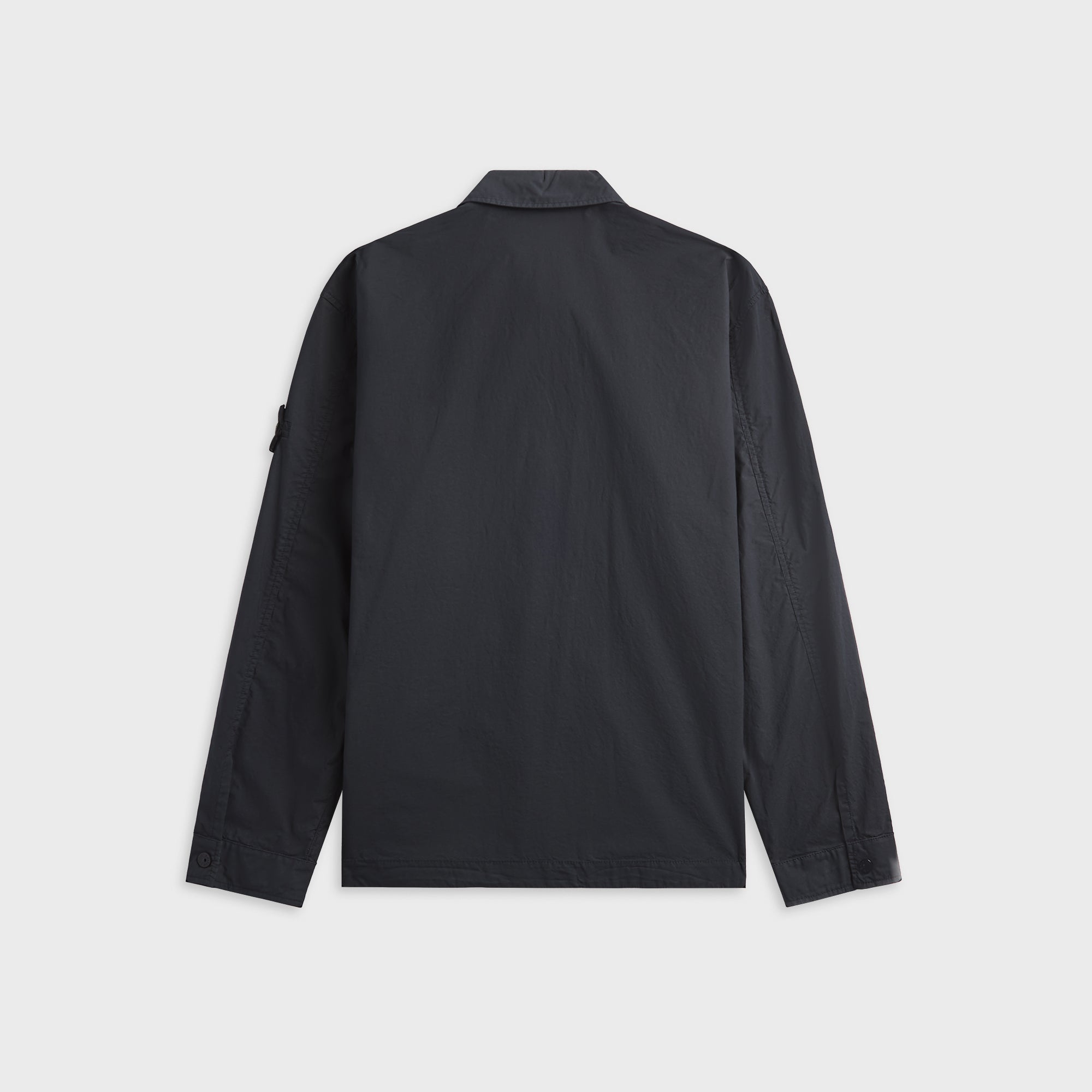 Stretch Cotton Overshirt Navy Blue Stone island оригінал – Купити в Україні – вид ззаду