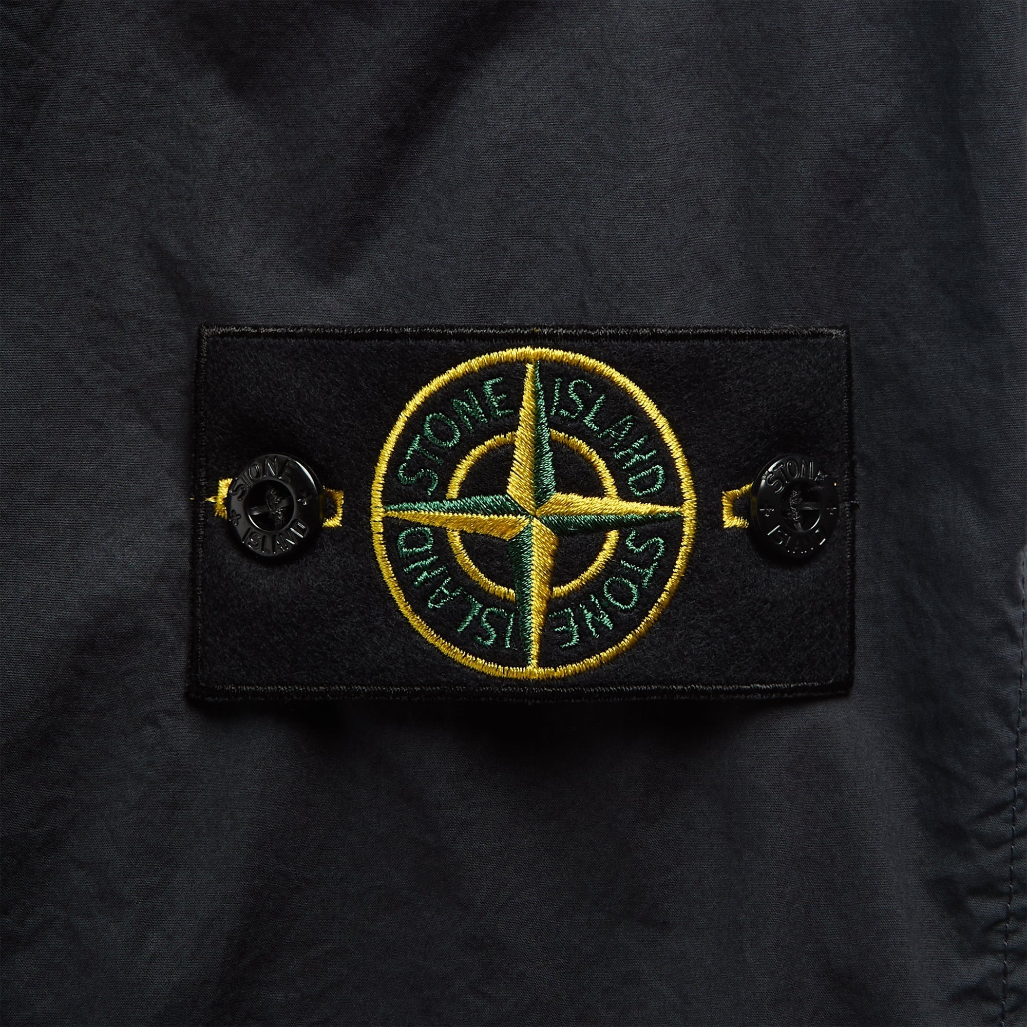 Stretch Cotton Overshirt Navy Blue Stone island оригінал – Купити в Україні – детальний вид