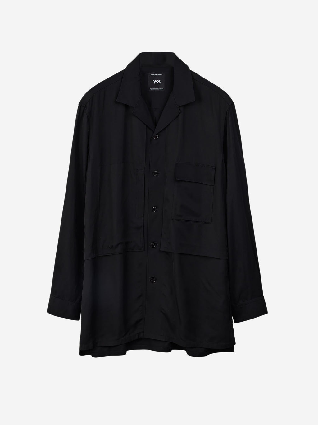 Y-3 Rayon Twill Shirt Adidas оригінал – Купити в Україні – боковий вид