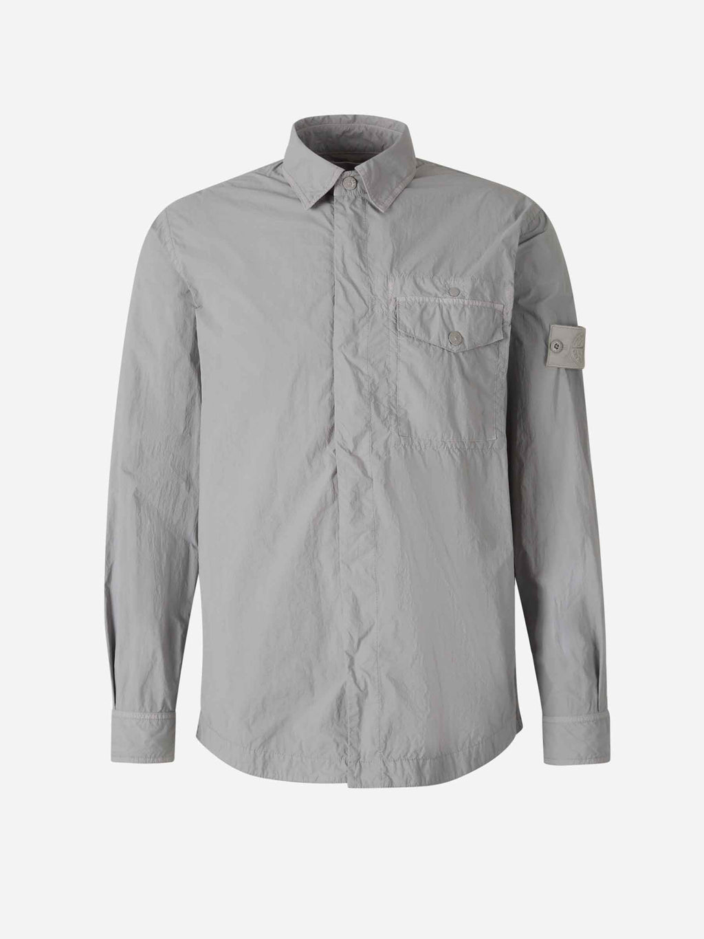 Plain Technical Overshirt Stone island оригінал – Купити в Україні – боковий вид
