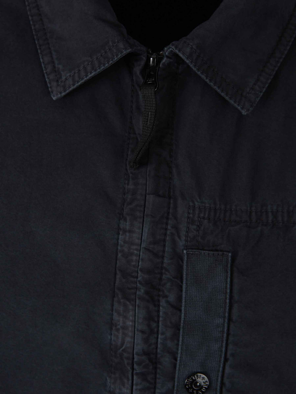 Cotton Zipper Jacket Stone island – Гарантія оригінальності – детальний вид