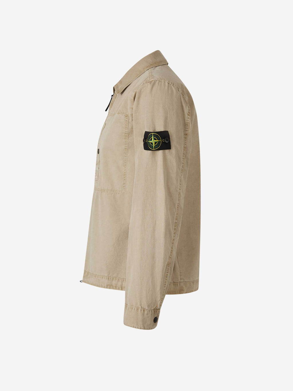 Cotton Zipper Jacket Stone island – Гарантія оригінальності – вид ззаду