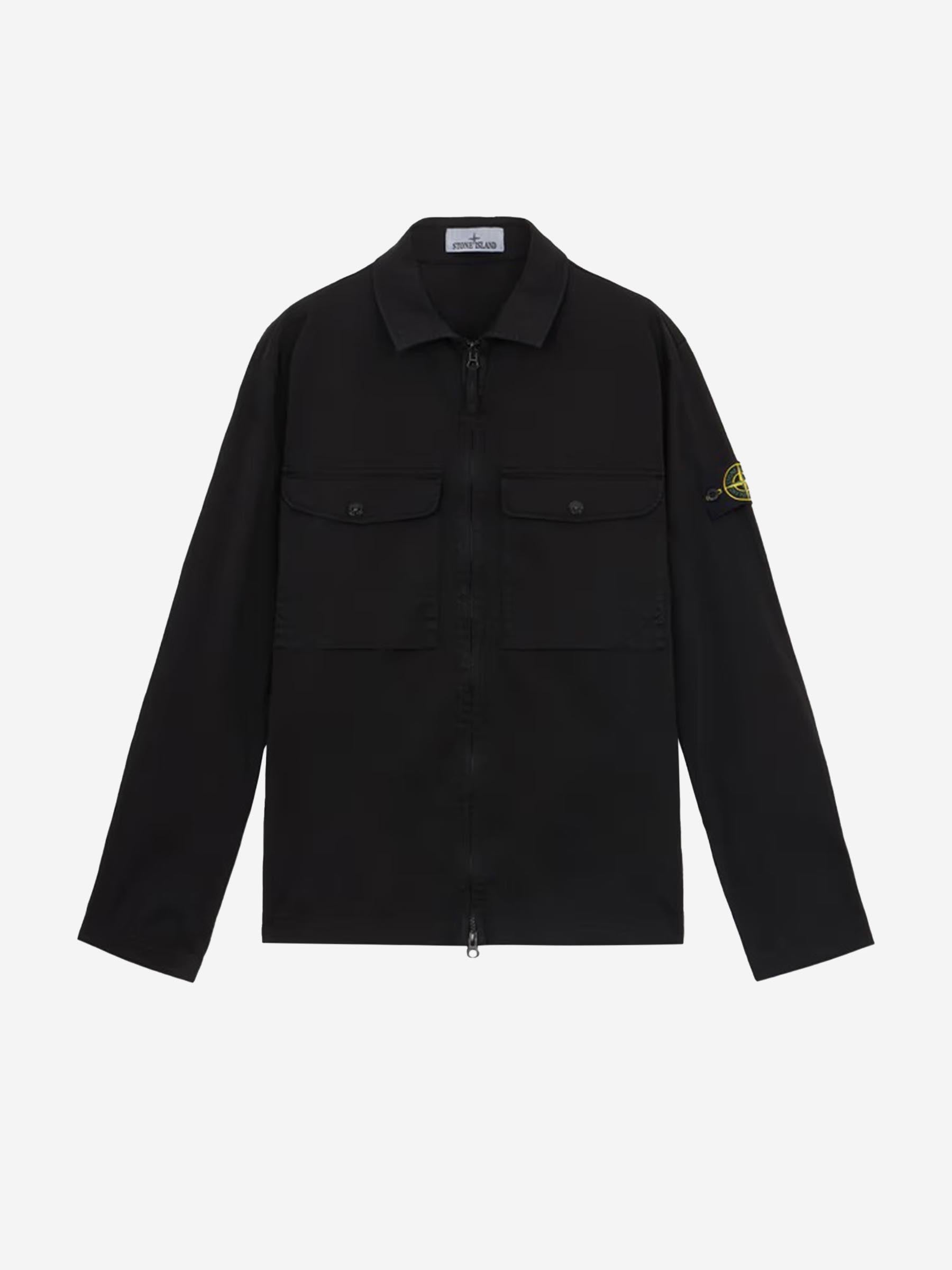 Оригінальна Logo Cotton Jacket Stone island – боковий вид