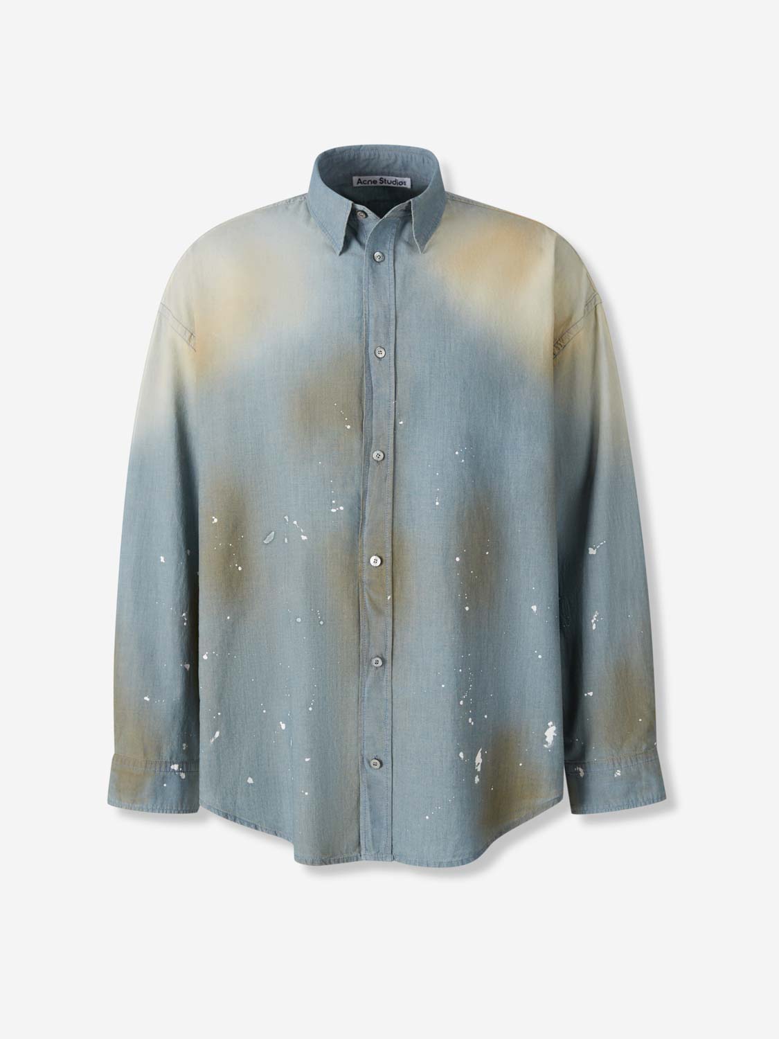 Оригінальна Oversized Denim Shirt Acne studios – боковий вид