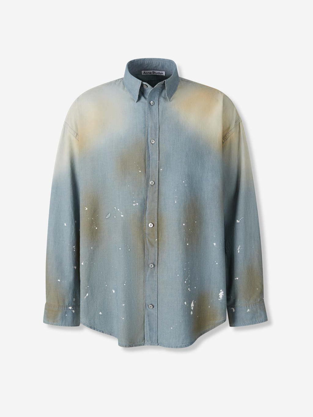 Оригінальна Oversized Denim Shirt Acne studios – боковий вид