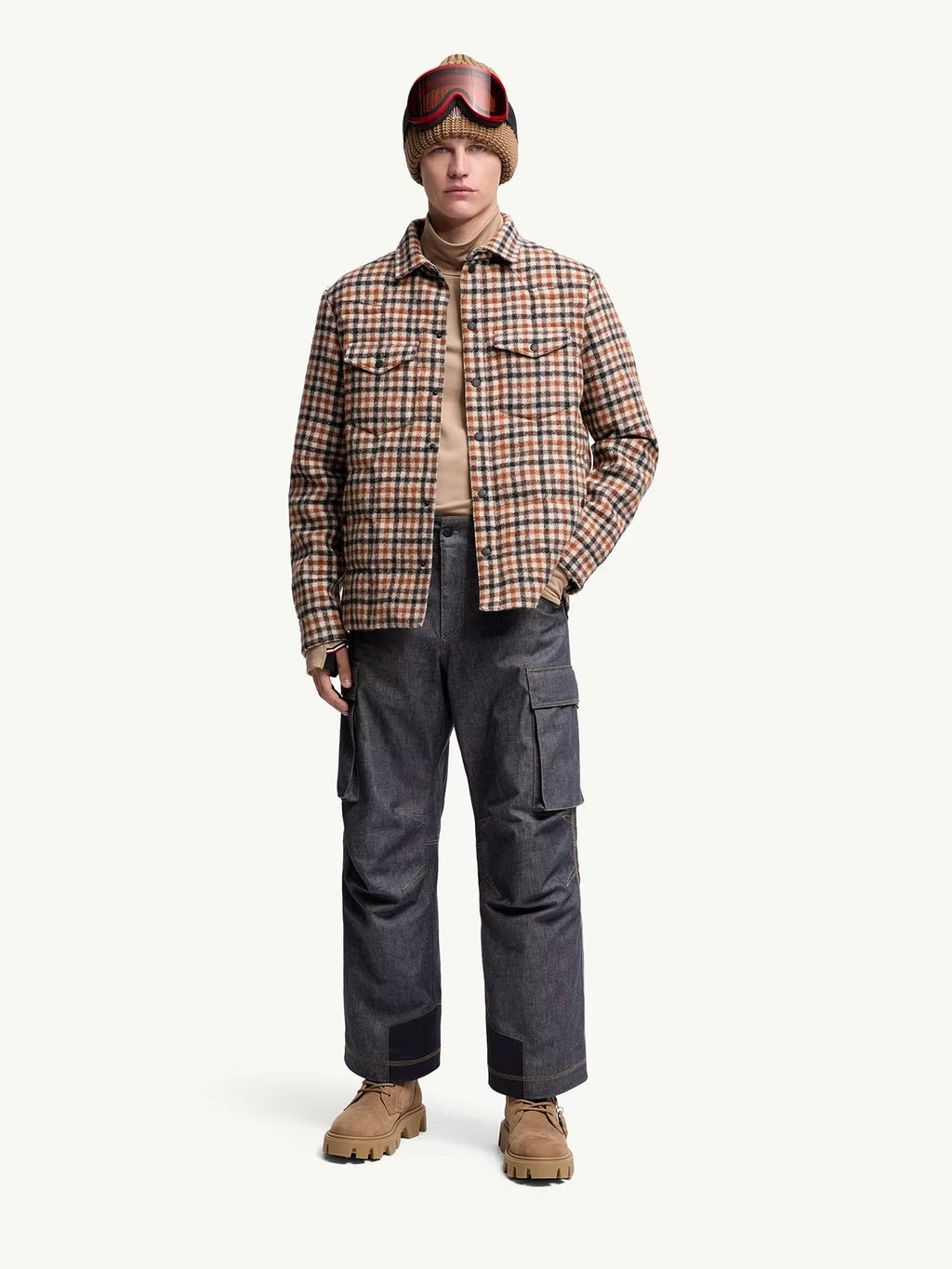 Оригінальна Short Puffer Gelt Moncler – вид ззаду