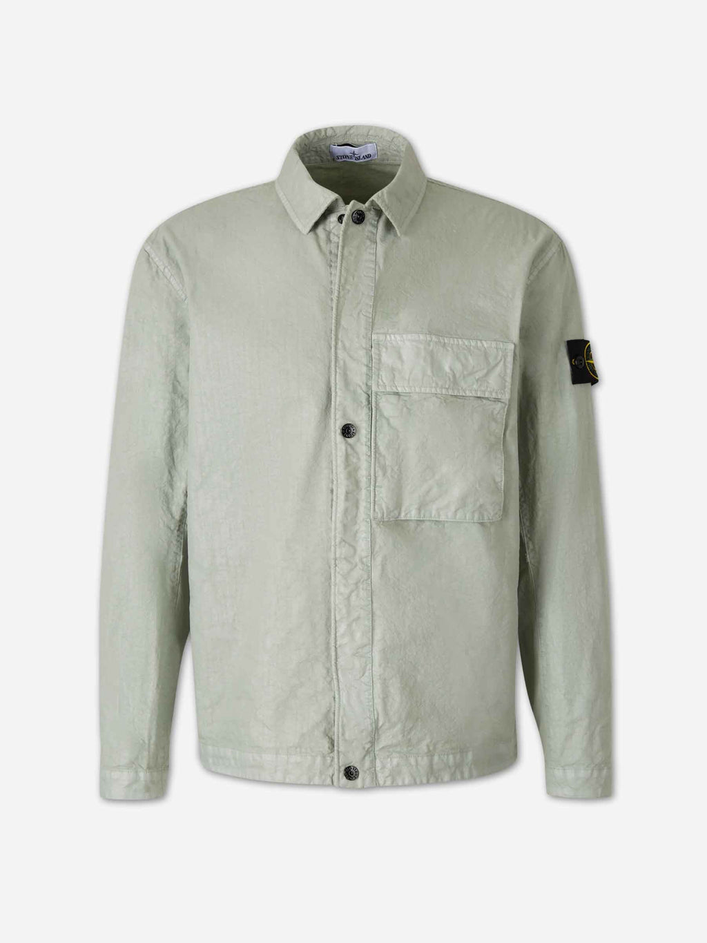 Organic Nylon Overshirt Stone island – Гарантія оригінальності – боковий вид