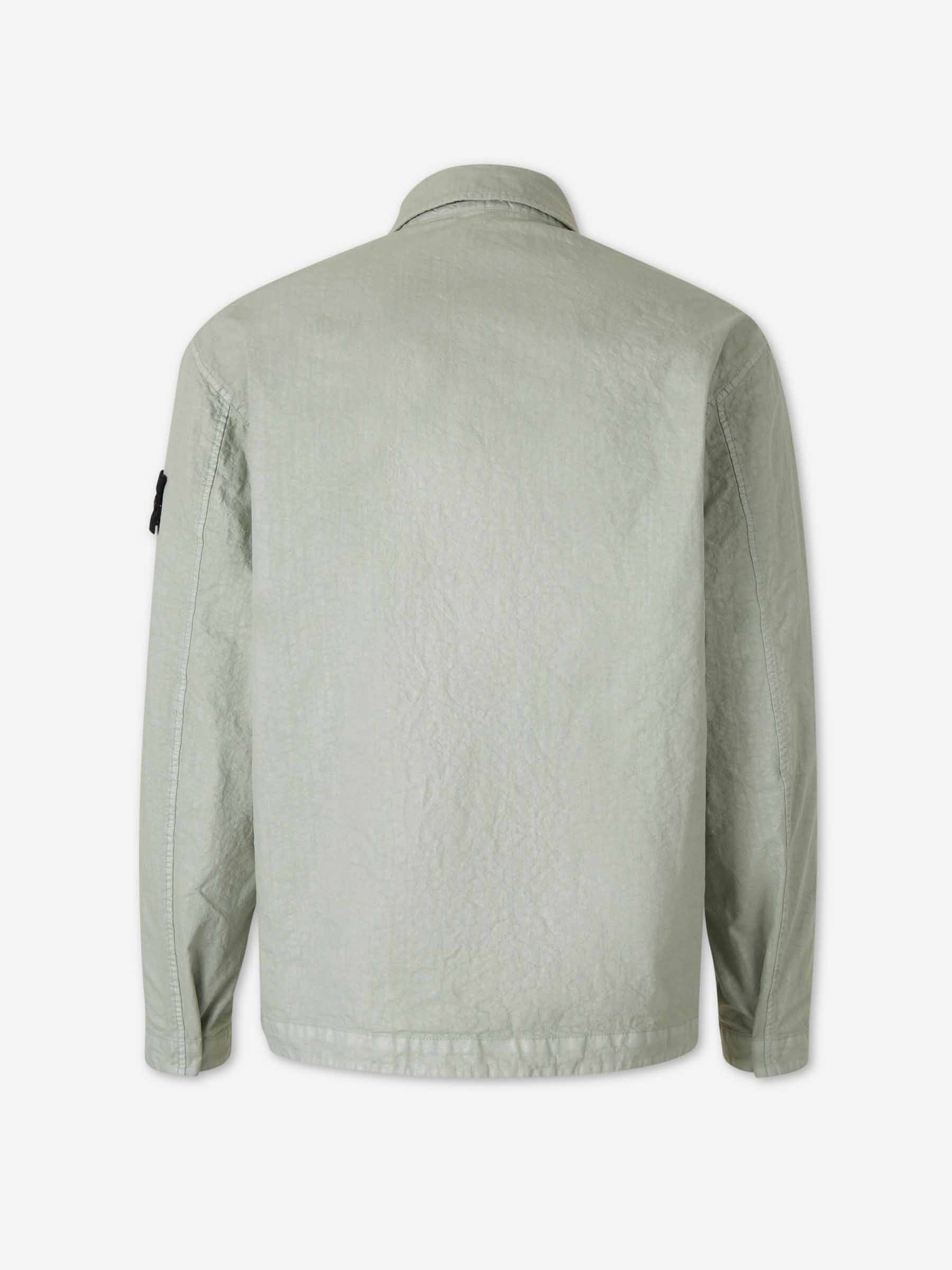 Organic Nylon Overshirt Stone island – Гарантія оригінальності – вид ззаду
