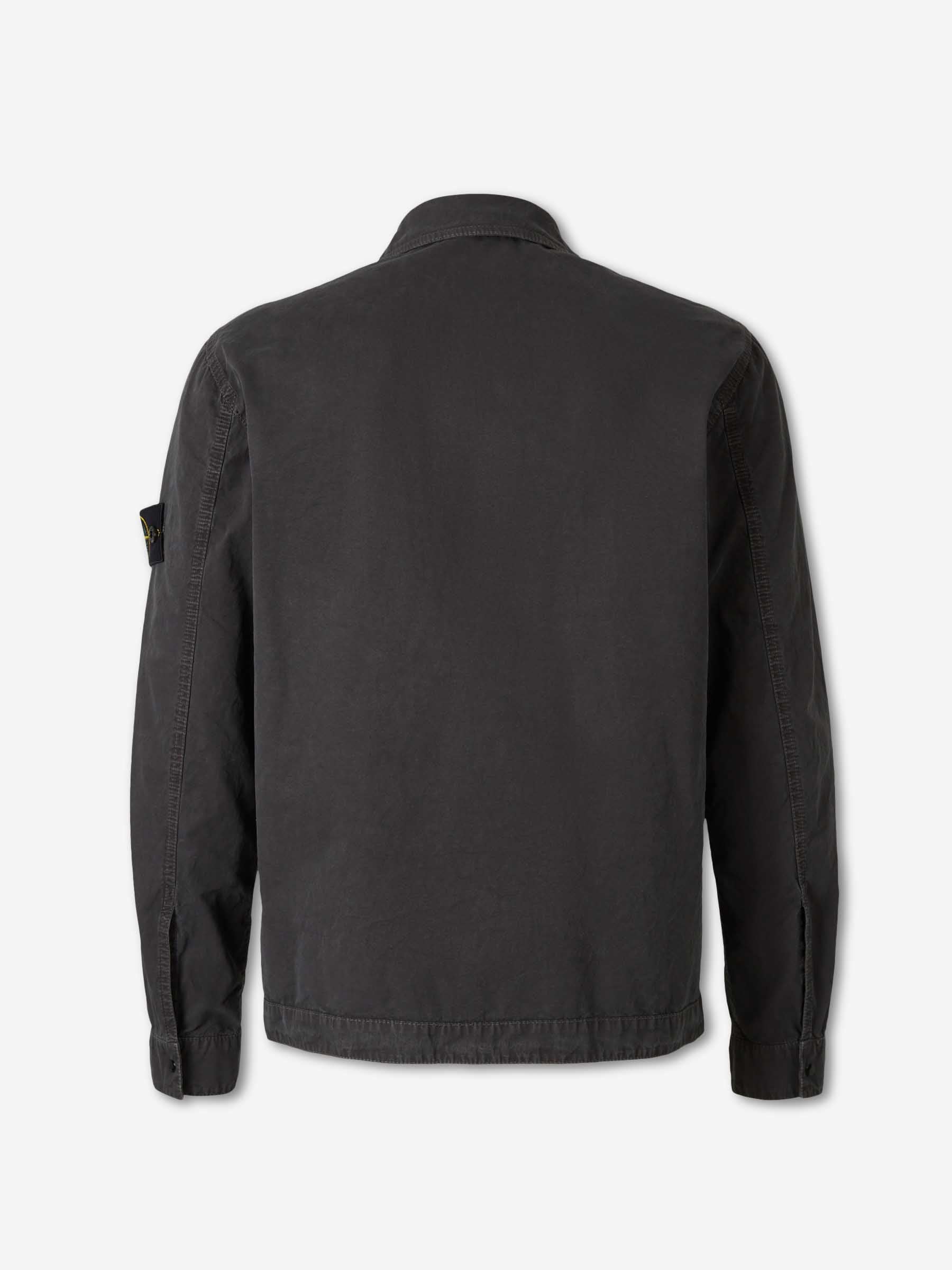 Organic Cotton Overshirt Stone island оригінал – Купити в Україні – вид ззаду