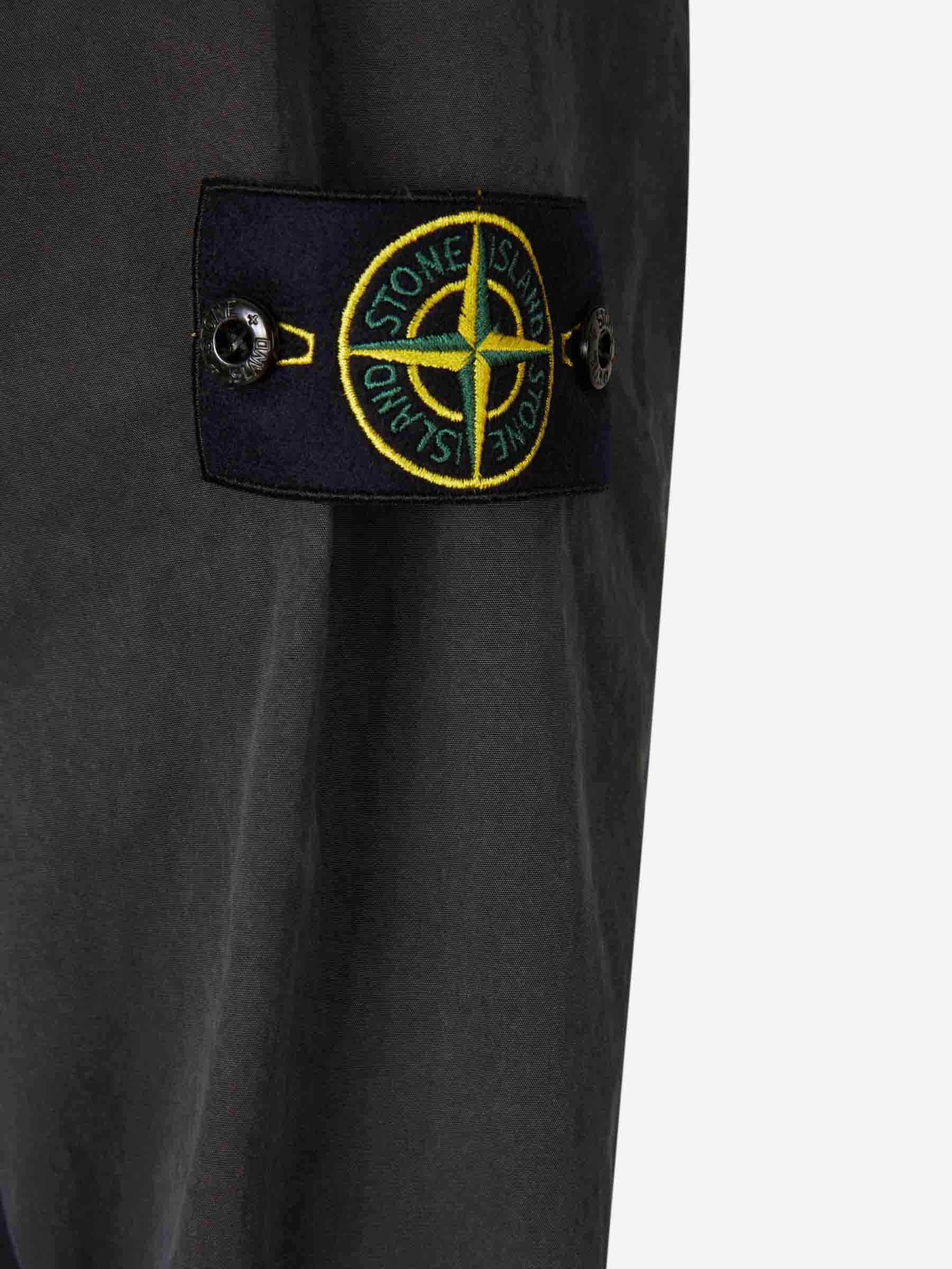 Organic Cotton Overshirt Stone island оригінал – Купити в Україні – збільшений вид