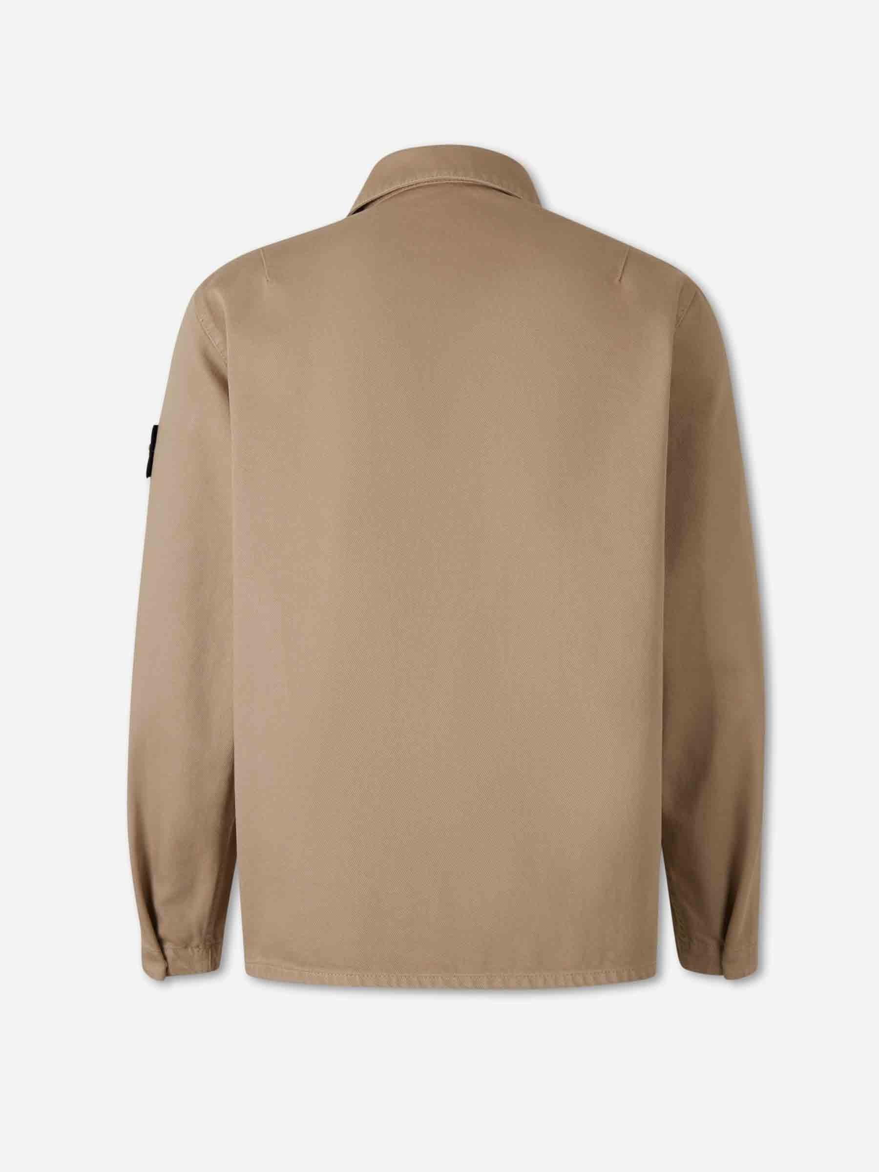 Technical Cotton Overshirt Stone island – Гарантія оригінальності – вид ззаду
