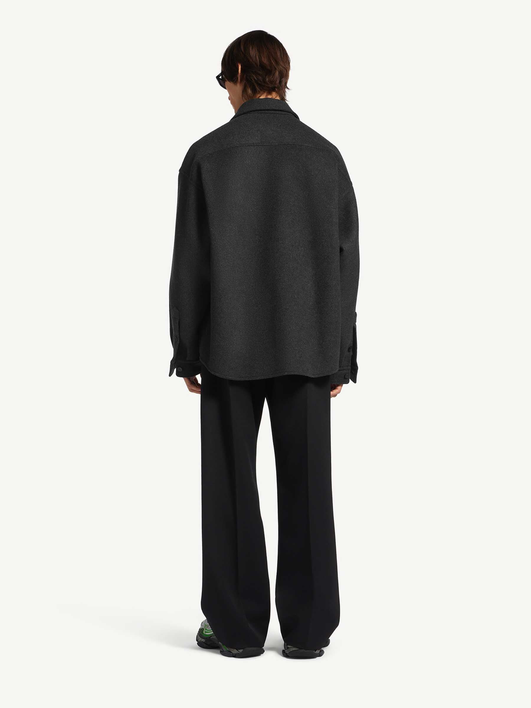 Wool Overshirt Balenciaga оригінал – Купити в Україні – детальний вид