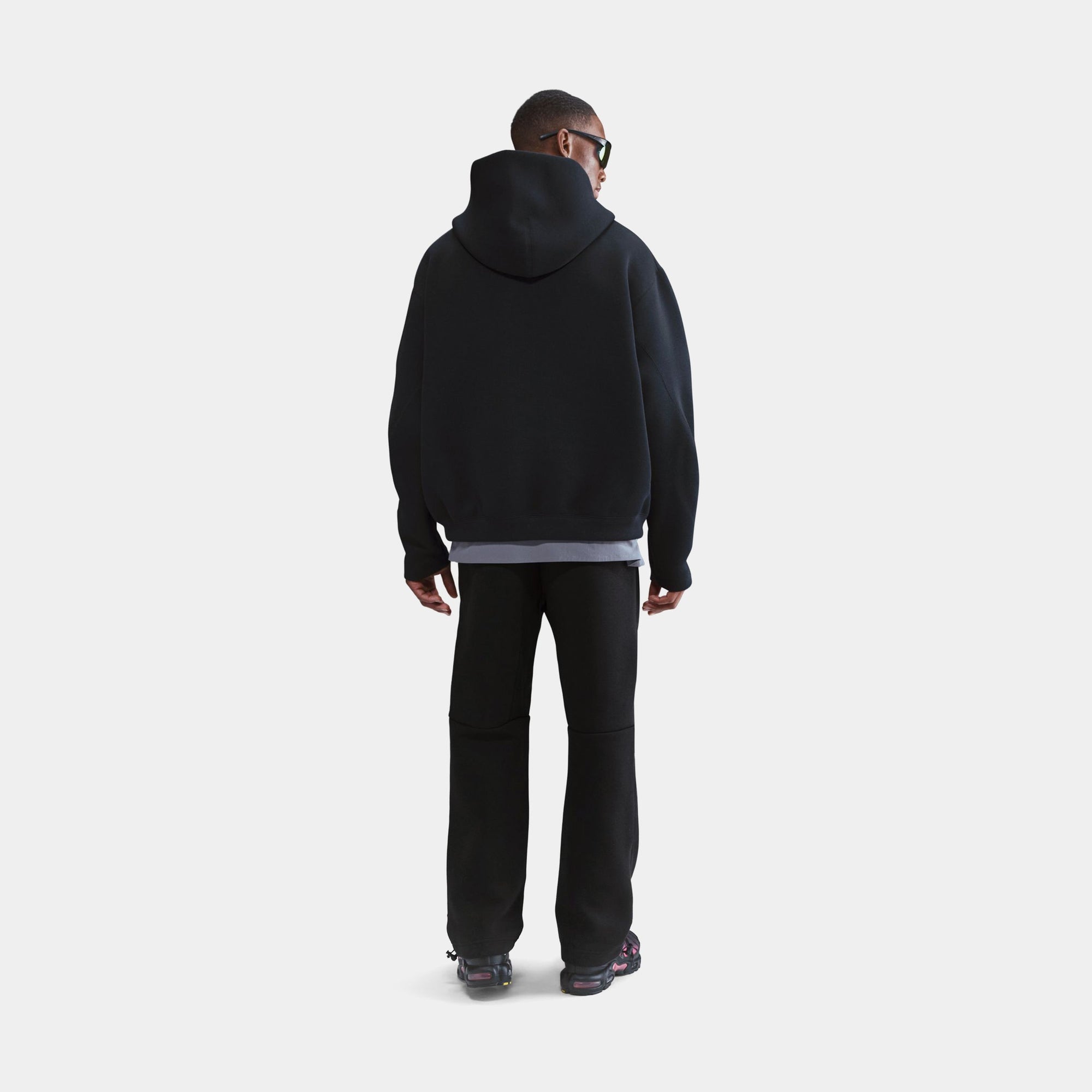 Tech Fleece Oversized Mens Hoodie Nike – Гарантія оригінальності – вид ззаду