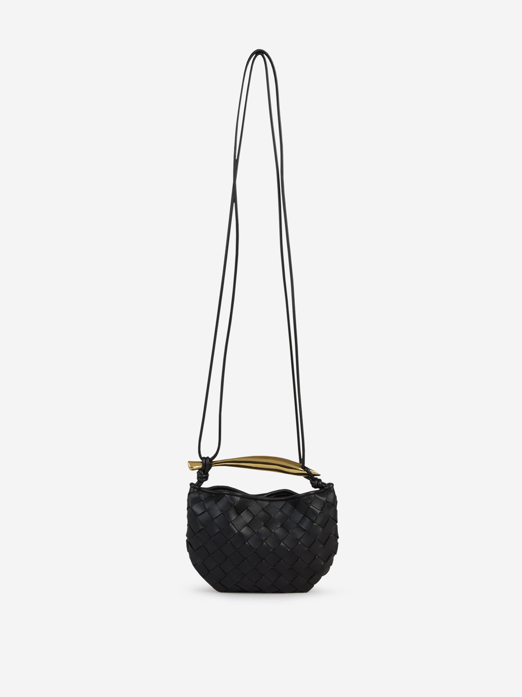 Оригінальна Mini Sardine Shoulder Bag Bottega veneta – вид ззаду