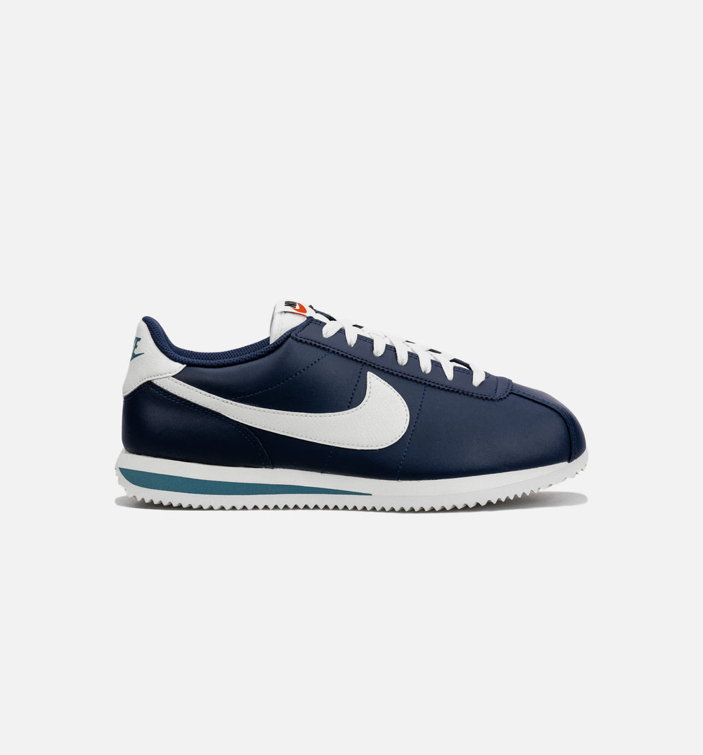 Cortez 23 Midnight Navy Mens Lifestyle Shoe Nike – Гарантія оригінальності – боковий вид