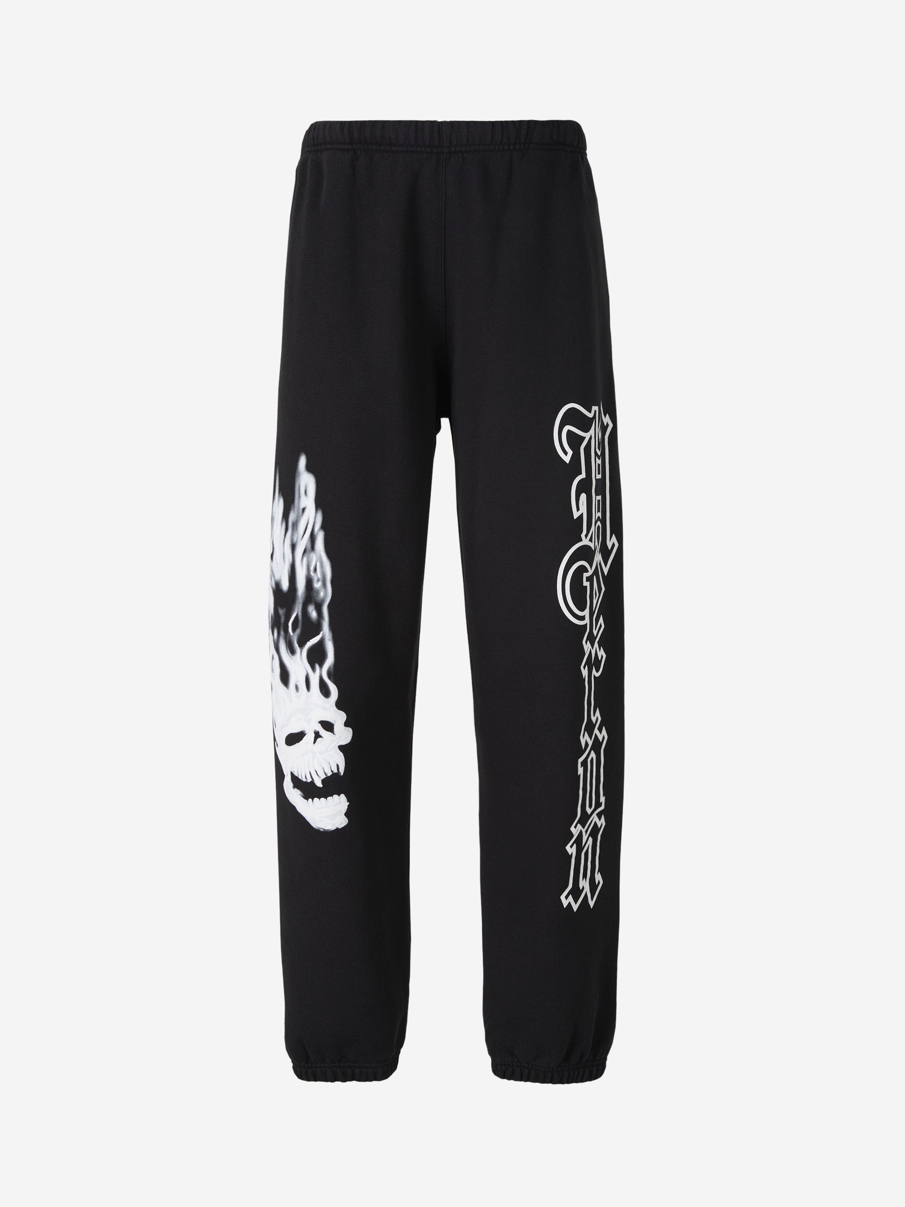 Flaming Skull Joggers Heron preston – Гарантія оригінальності – боковий вид
