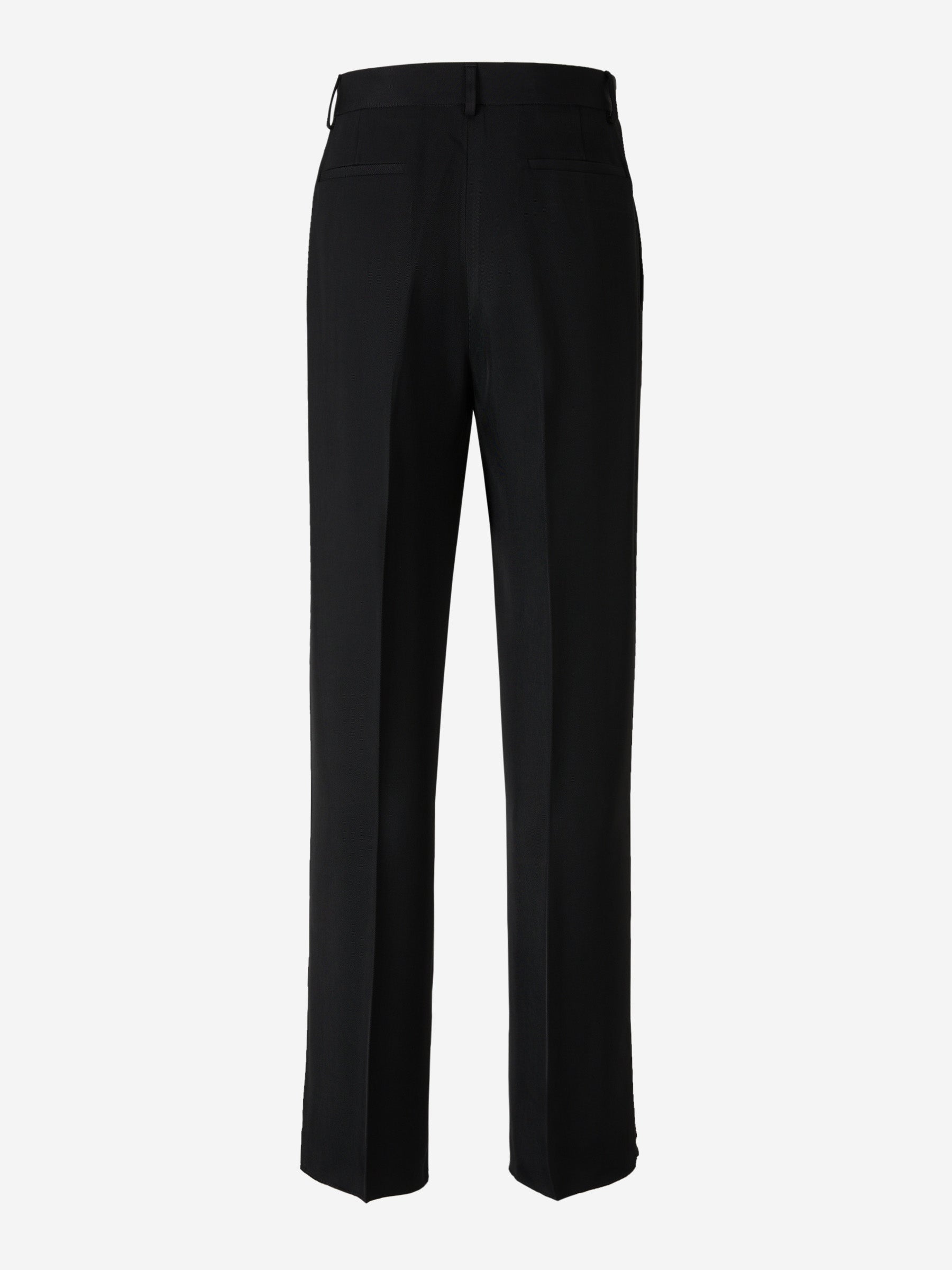 Pantalones Pinzas Anchos Amiri оригінал – Купити в Україні – вид ззаду