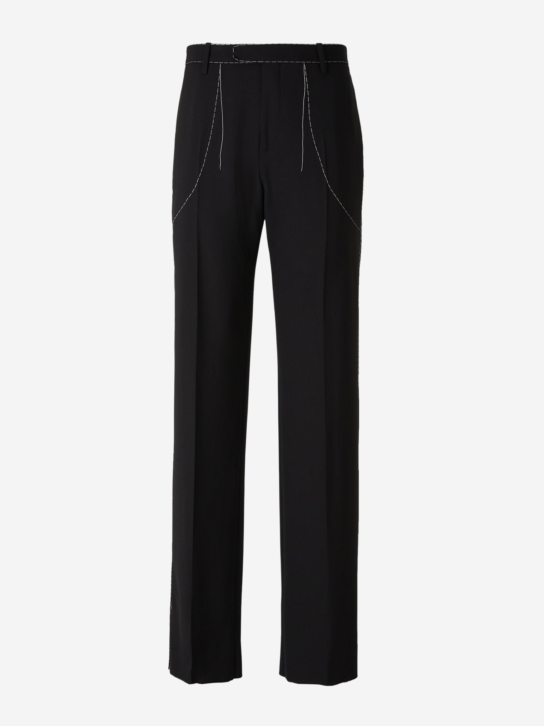 Оригінальна Pantalones Sastre Anchos Off-white – боковий вид